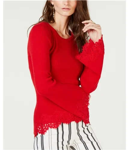 INC Women's Lace Trim Pullover Sweater - Shop Now