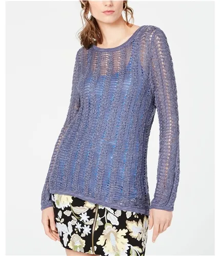 INC Womens Open Knit Pullover Sweater in TW1