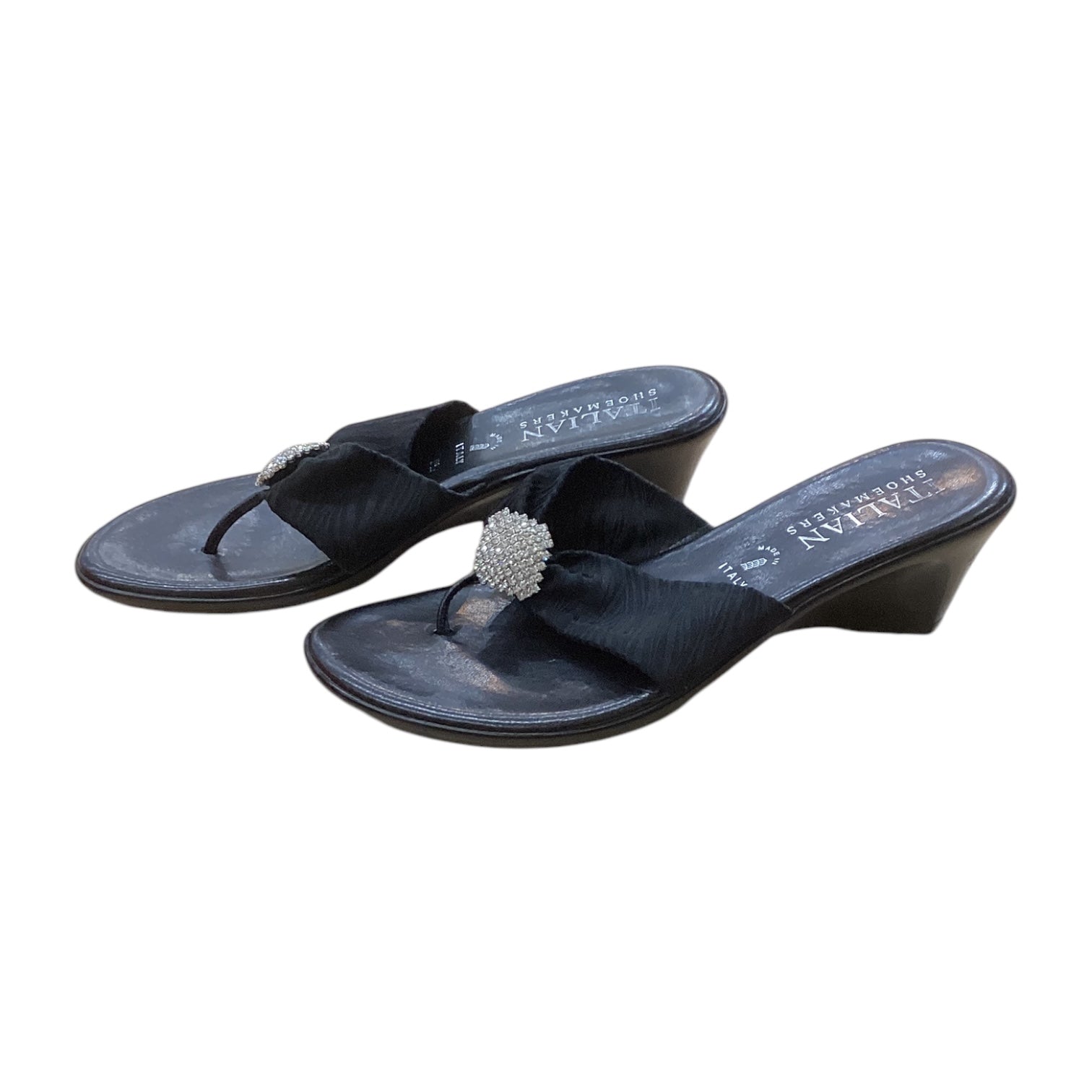 Italian Shoemakers 9.5 - Sandals with Block Heels