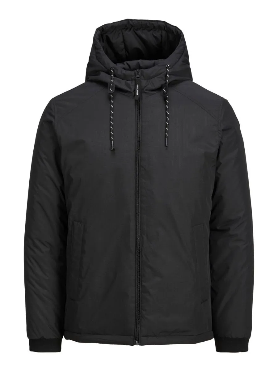 Black Jack and Jones Casual Hooded Lock Jacket