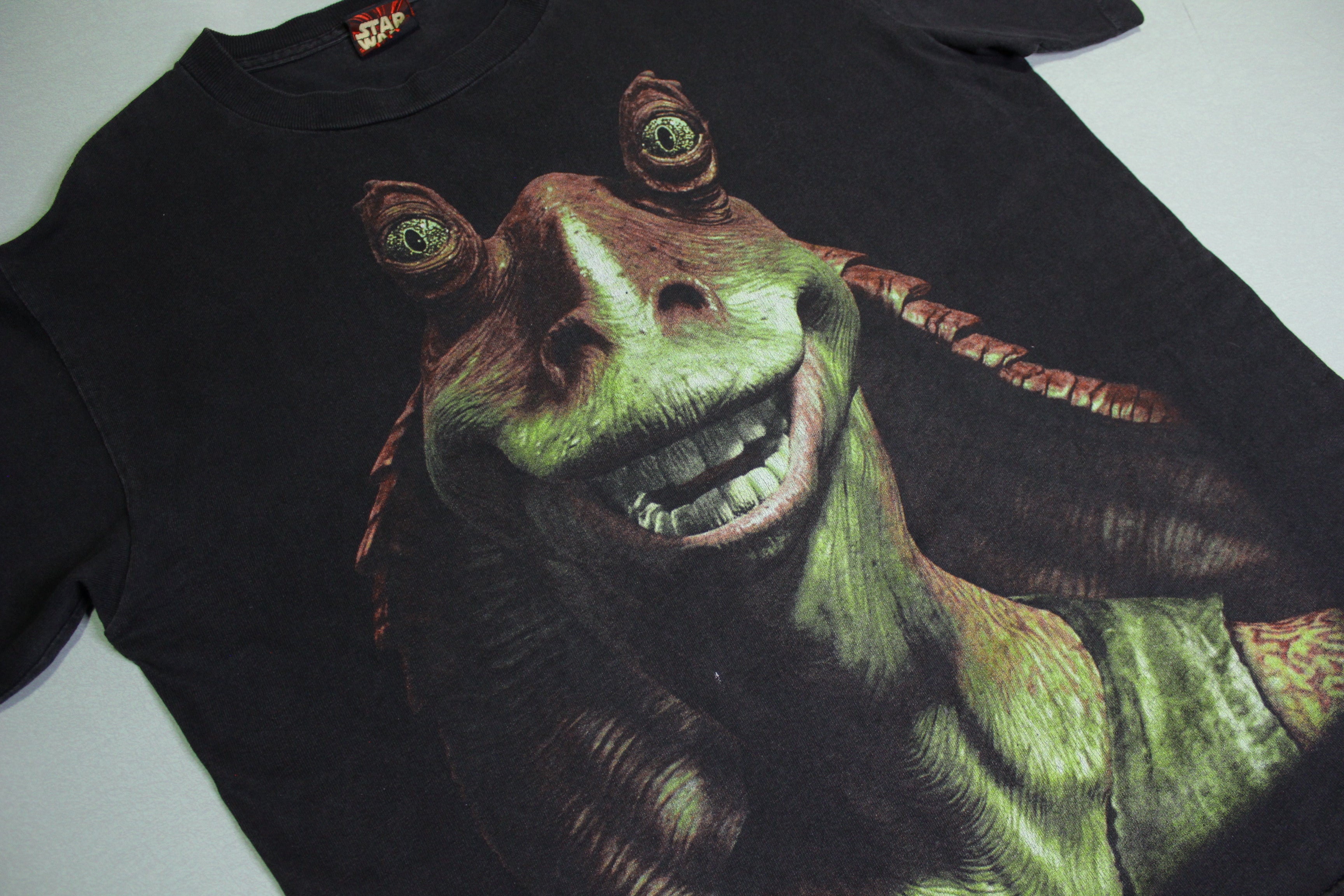 Jar Jar Binks Star Wars Episode 1 Phantom Menace Vintage 90's T-Shirt