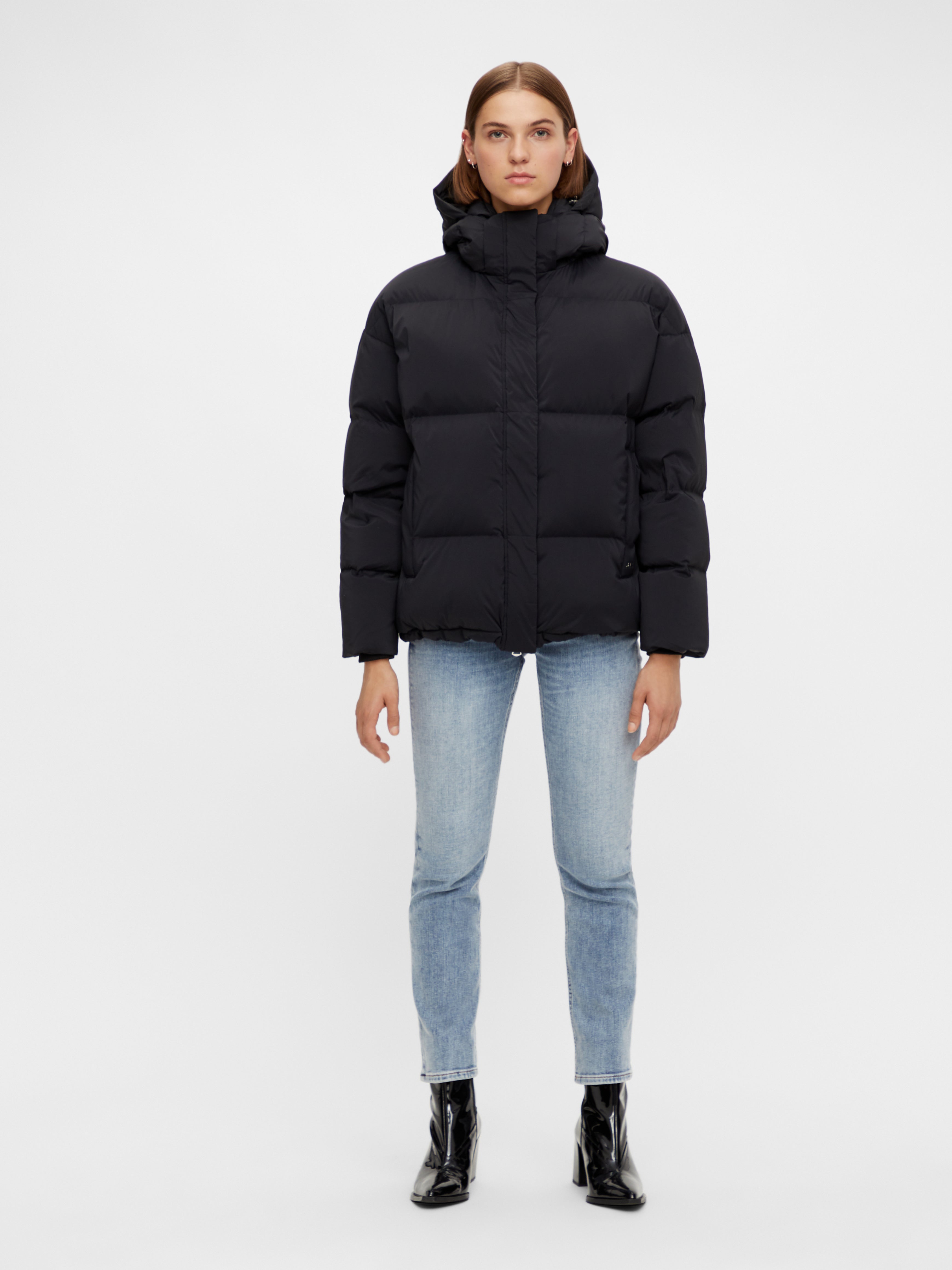 J.Lindeberg Women's Black Down Jacket - Sloane