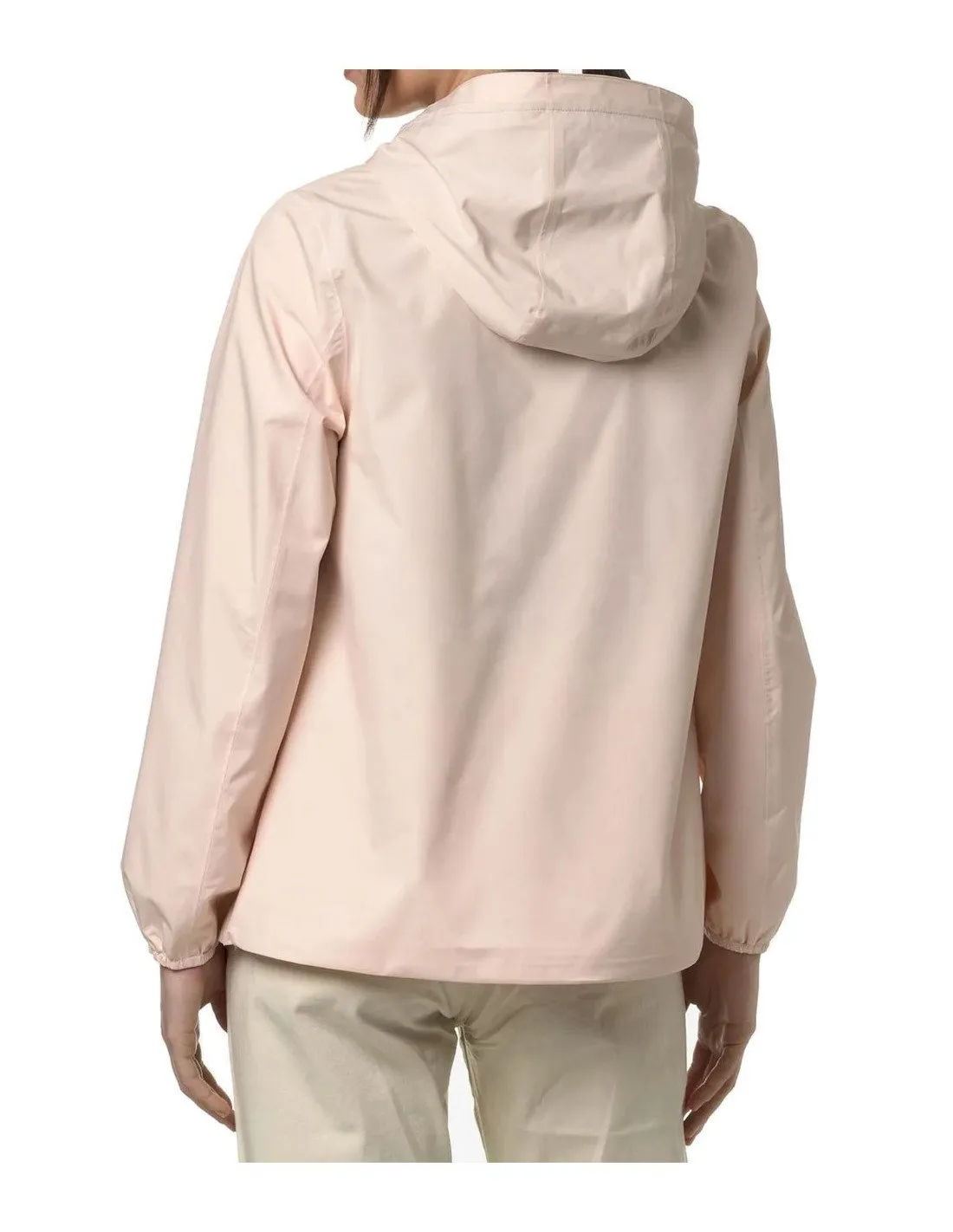 K-way women's jacket K21228W Marguerite stretch pink gardenia.