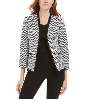 Kasper Womens Zig Zag Blazer Jacket, TW1