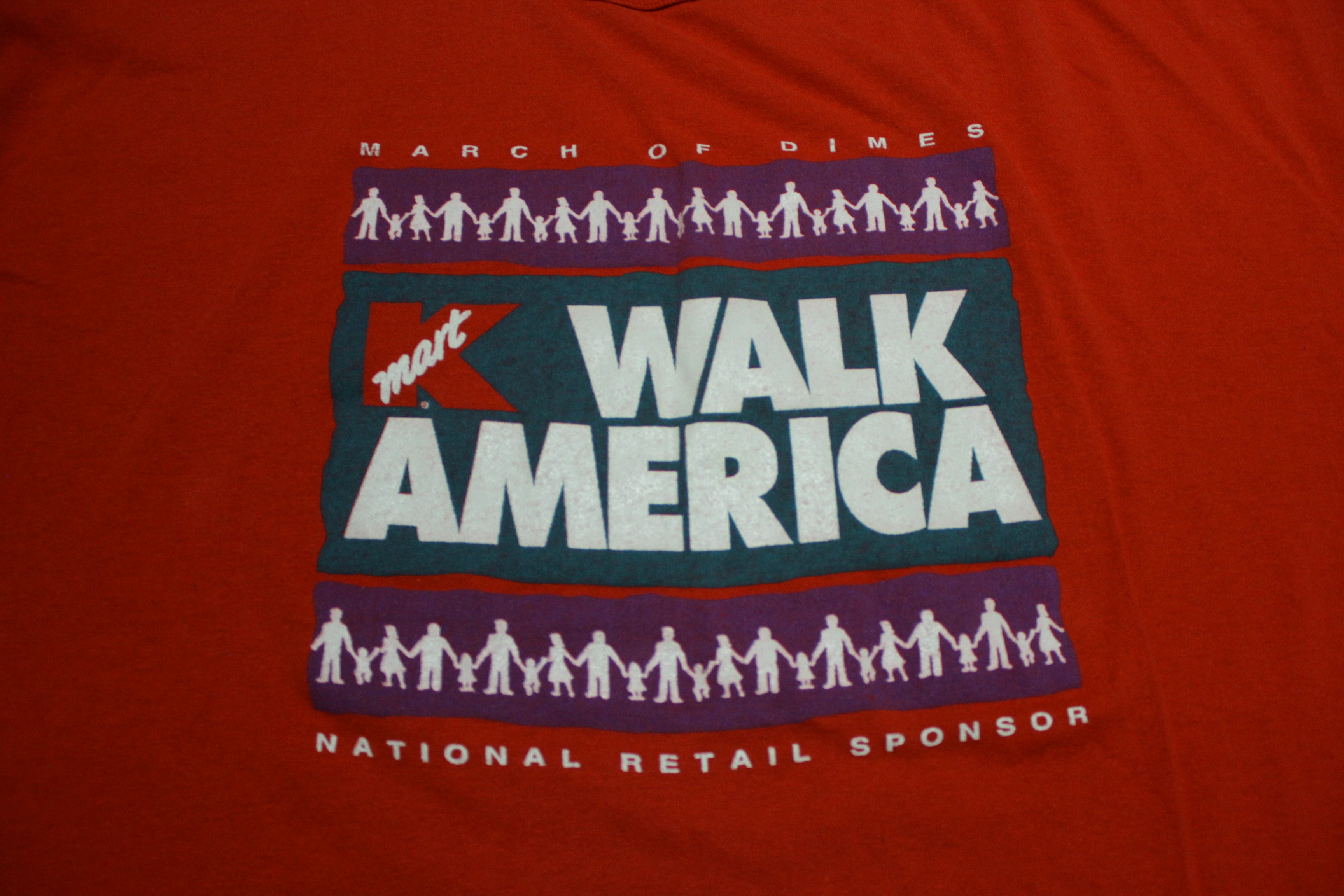 Kmart Vintage Walk America March of Dimes Made in USA T-Shirt