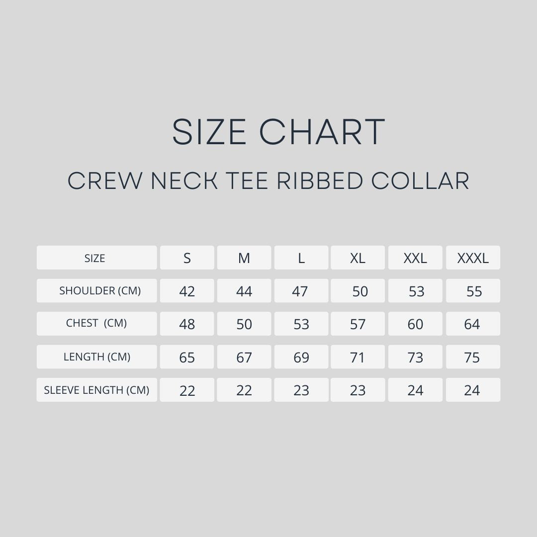 Knit Tee with Ribbed Collar - Pure White.