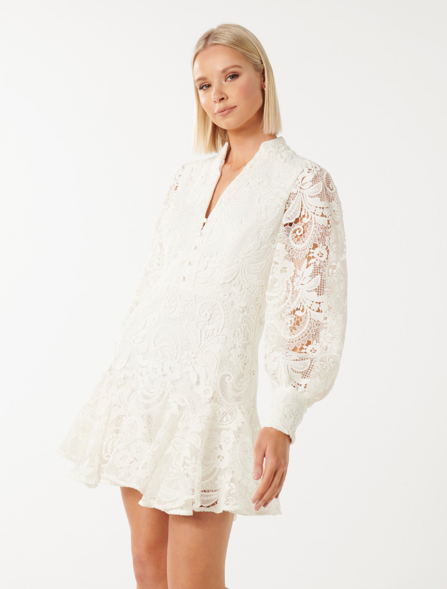 Lace Mini Dress