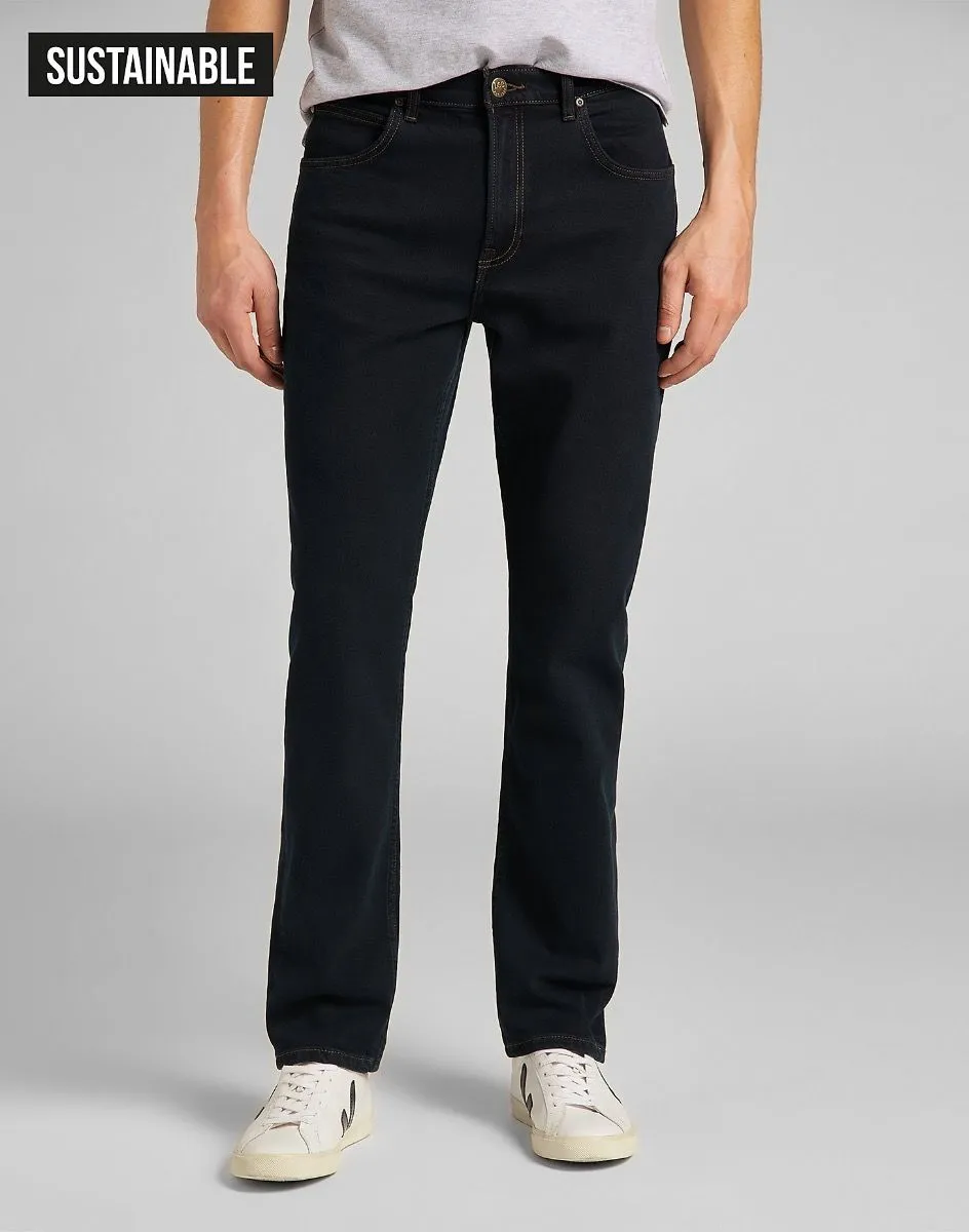 Lee Brooklyn Denim Stretch Jeans in Blue Black