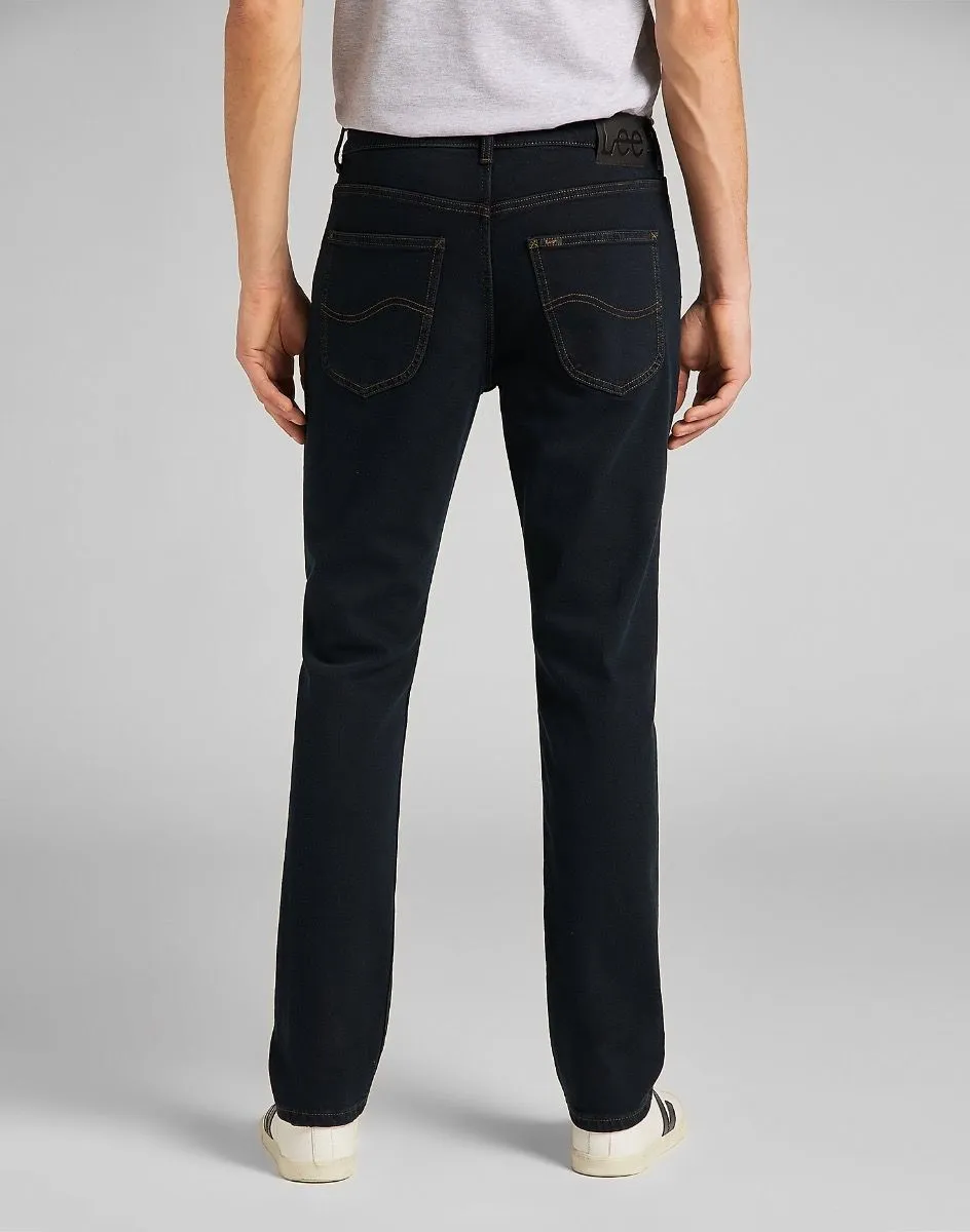 Lee Brooklyn Denim Stretch Jeans in Blue Black