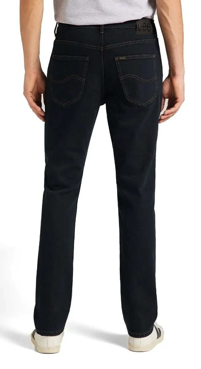 Lee Brooklyn Denim Stretch Jeans in Blue Black