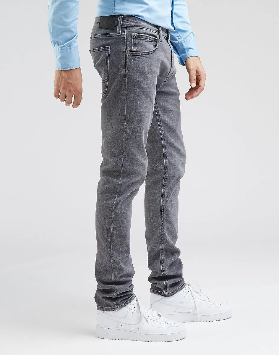 Men's Lee Luke Slim Tapered Denim Jeans in Greys End