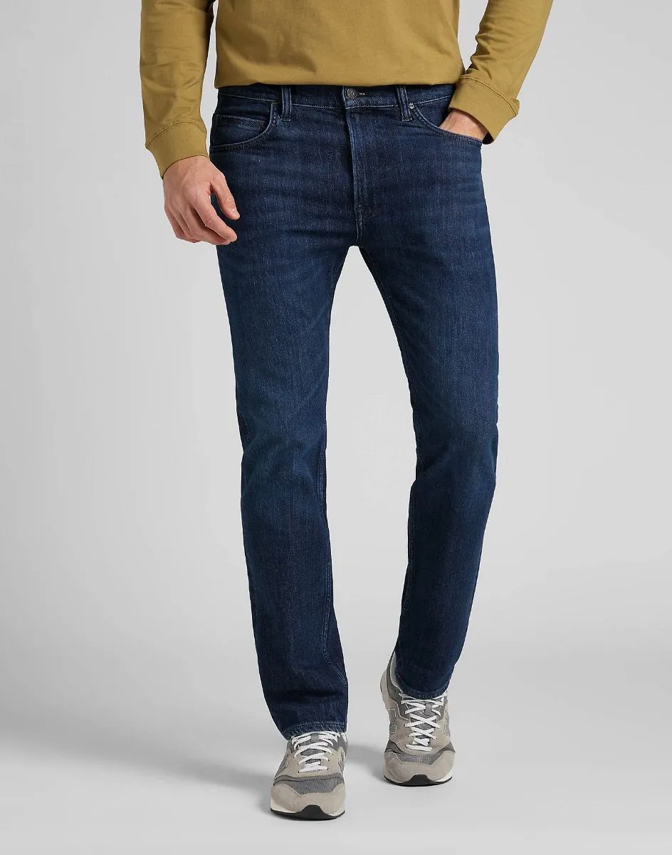 Lee Rider Slim Denim Stretch Jeans Deep Water