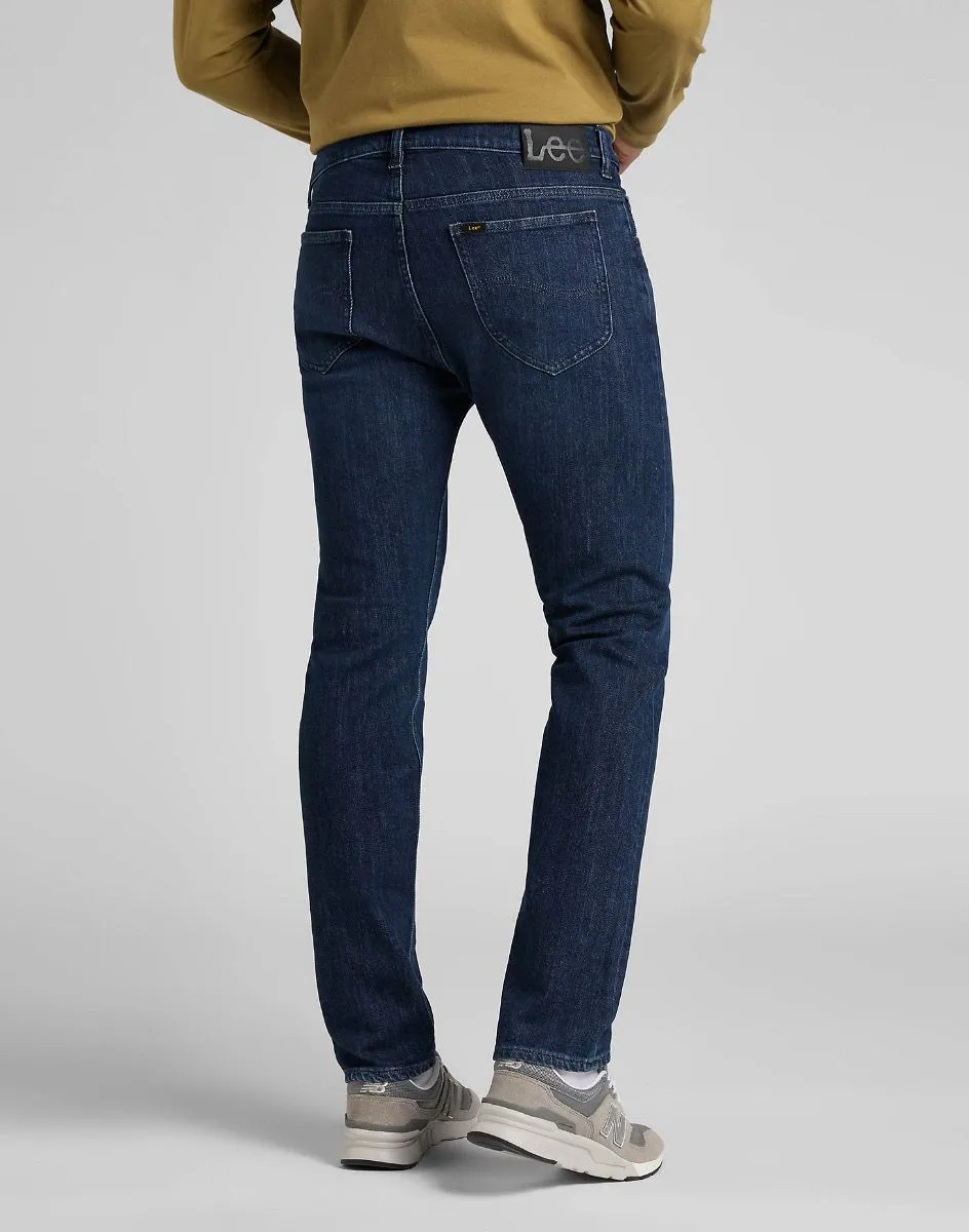 Lee Rider Slim Denim Stretch Jeans Deep Water