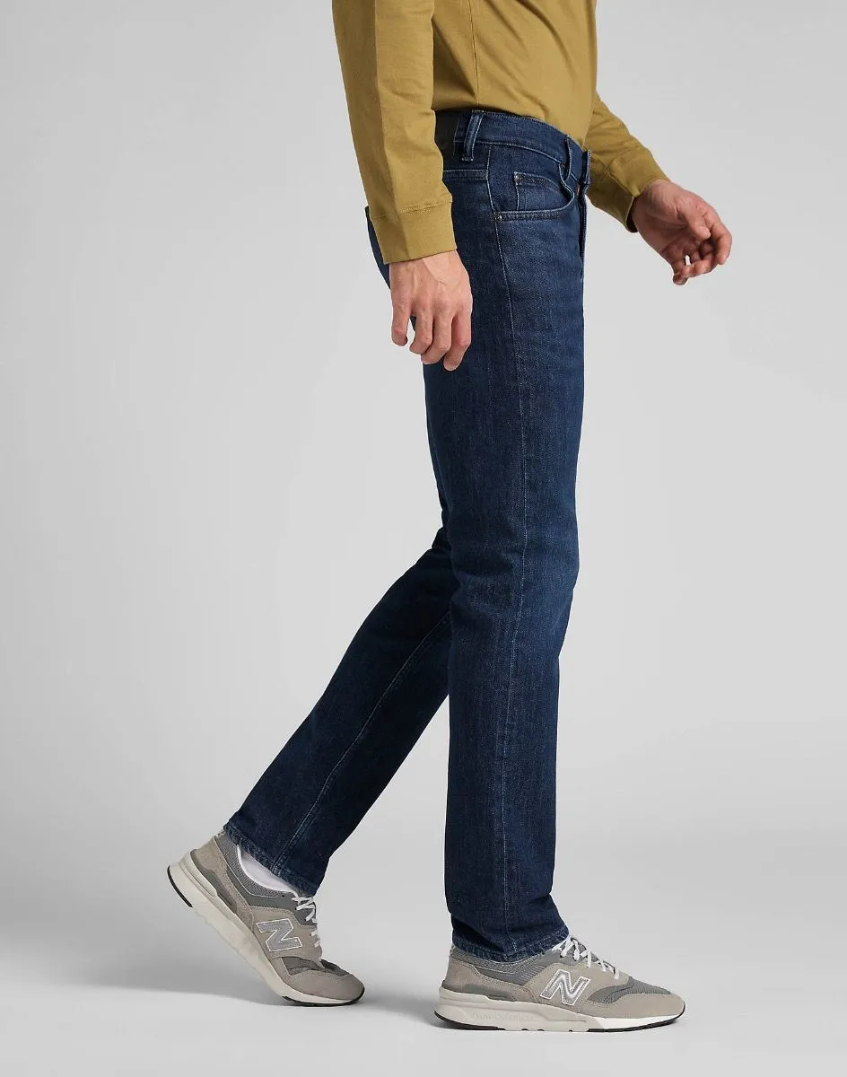 Lee Rider Slim Denim Stretch Jeans Deep Water