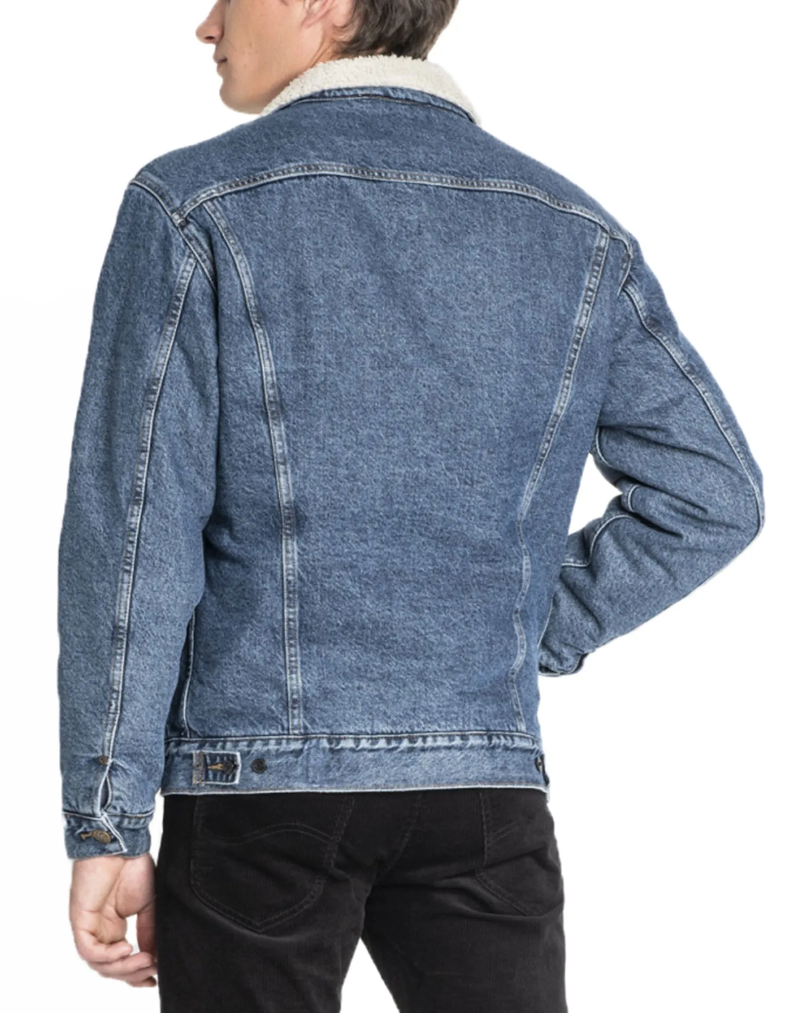 Lee Denim Trucker Jacket in Dark Stone