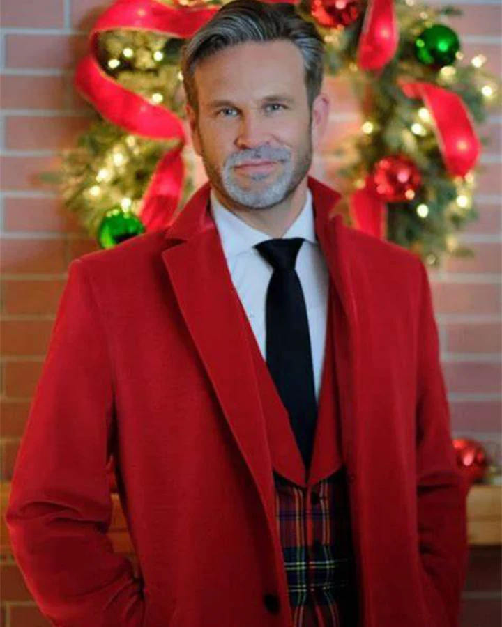 John Brotherton Red Coat Christmas Lights Camera