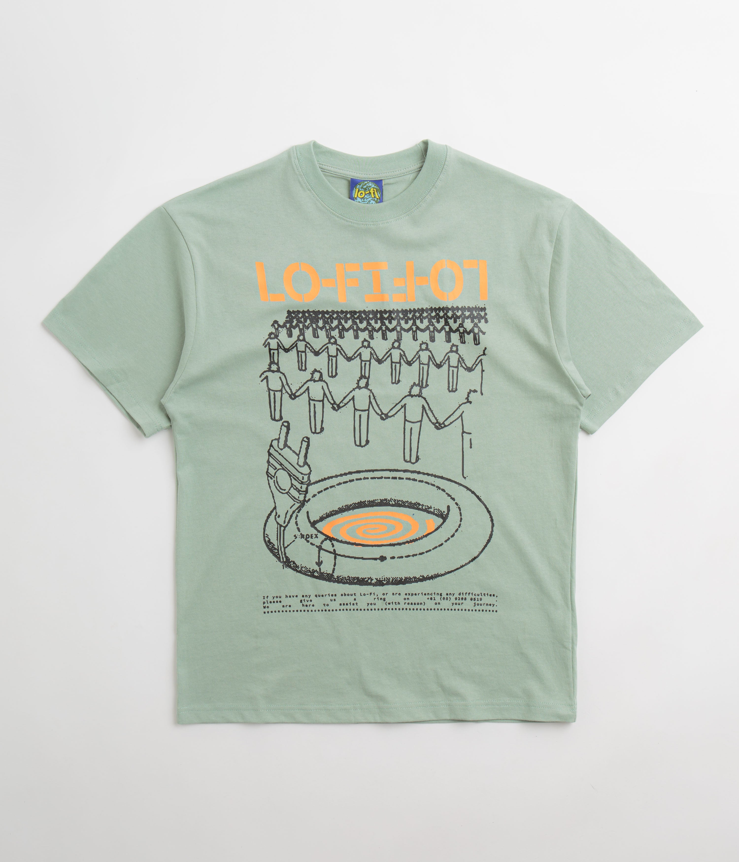 Lo-Fi Leader T-Shirt - Ice - Buy Now