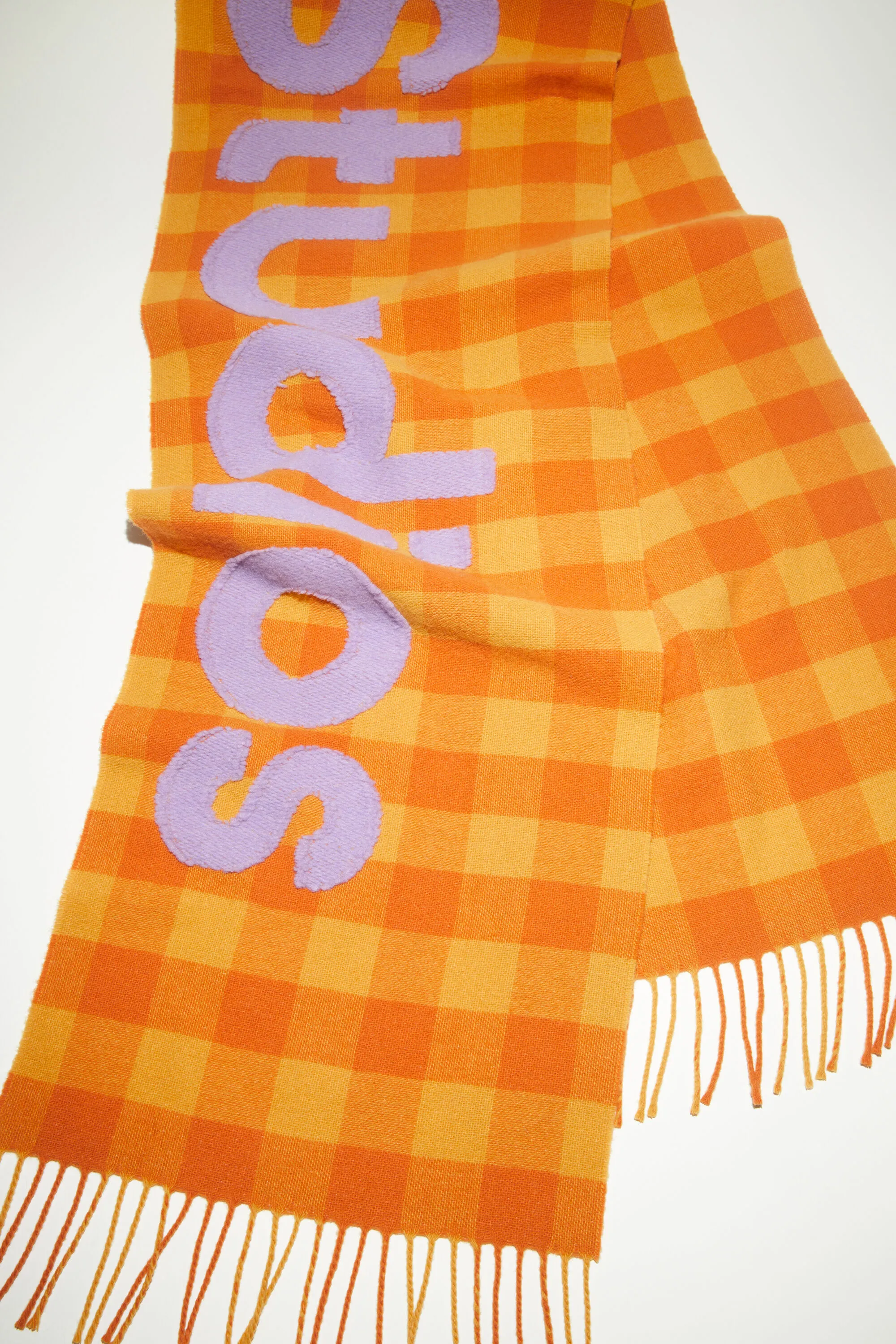 Logo Scarf Check