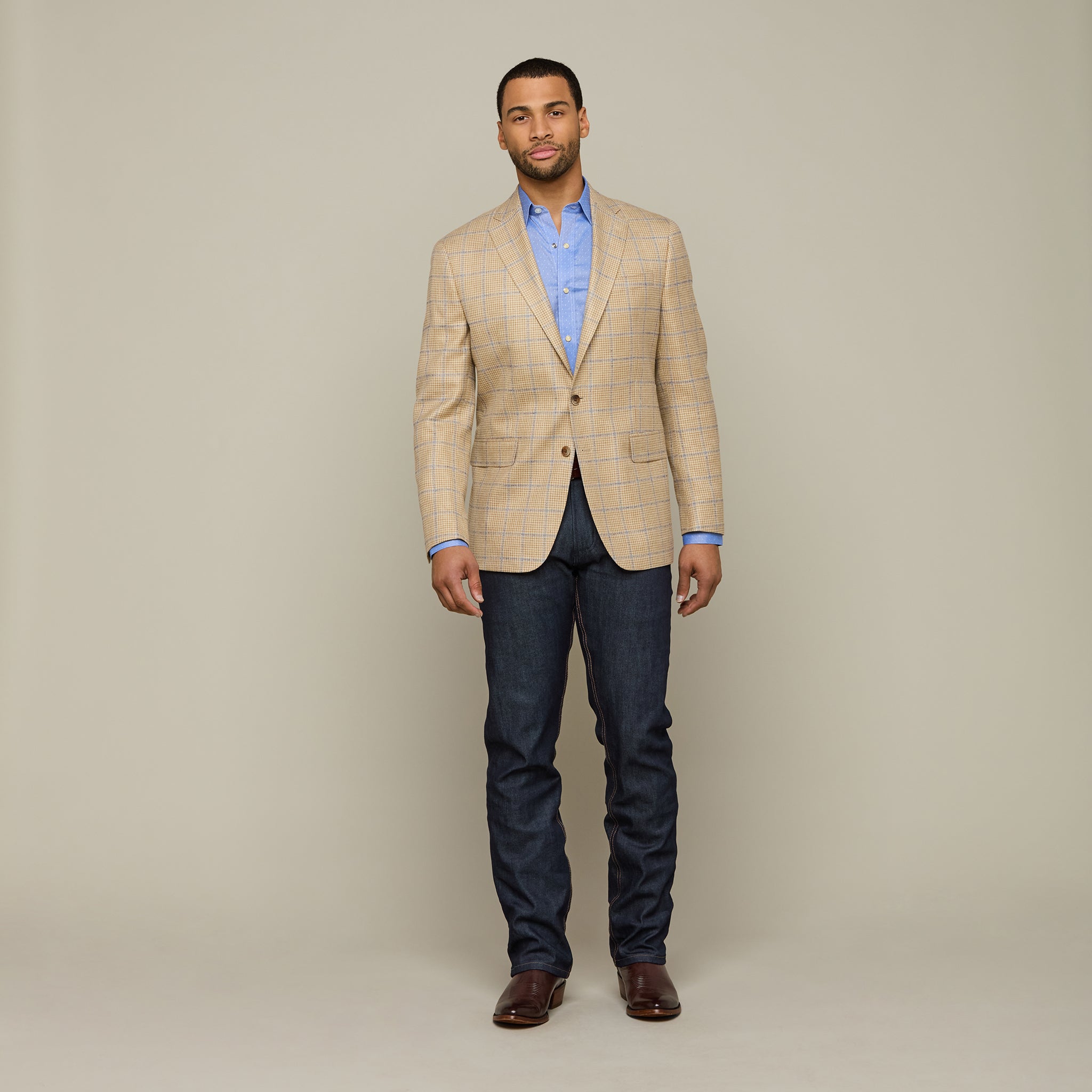 Lucchese Beige Sport Coat