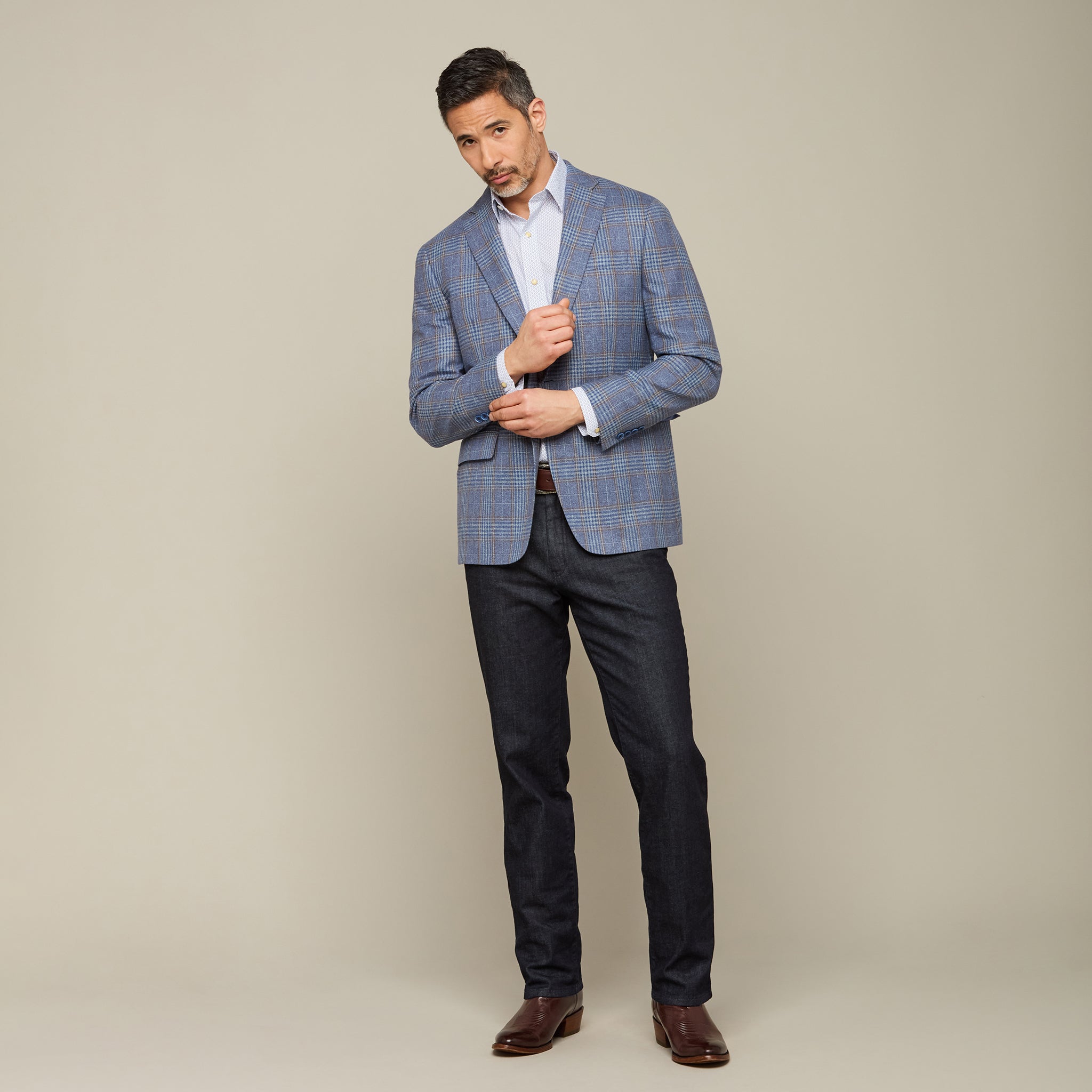 Lucchese Denim Blue Sport Coat