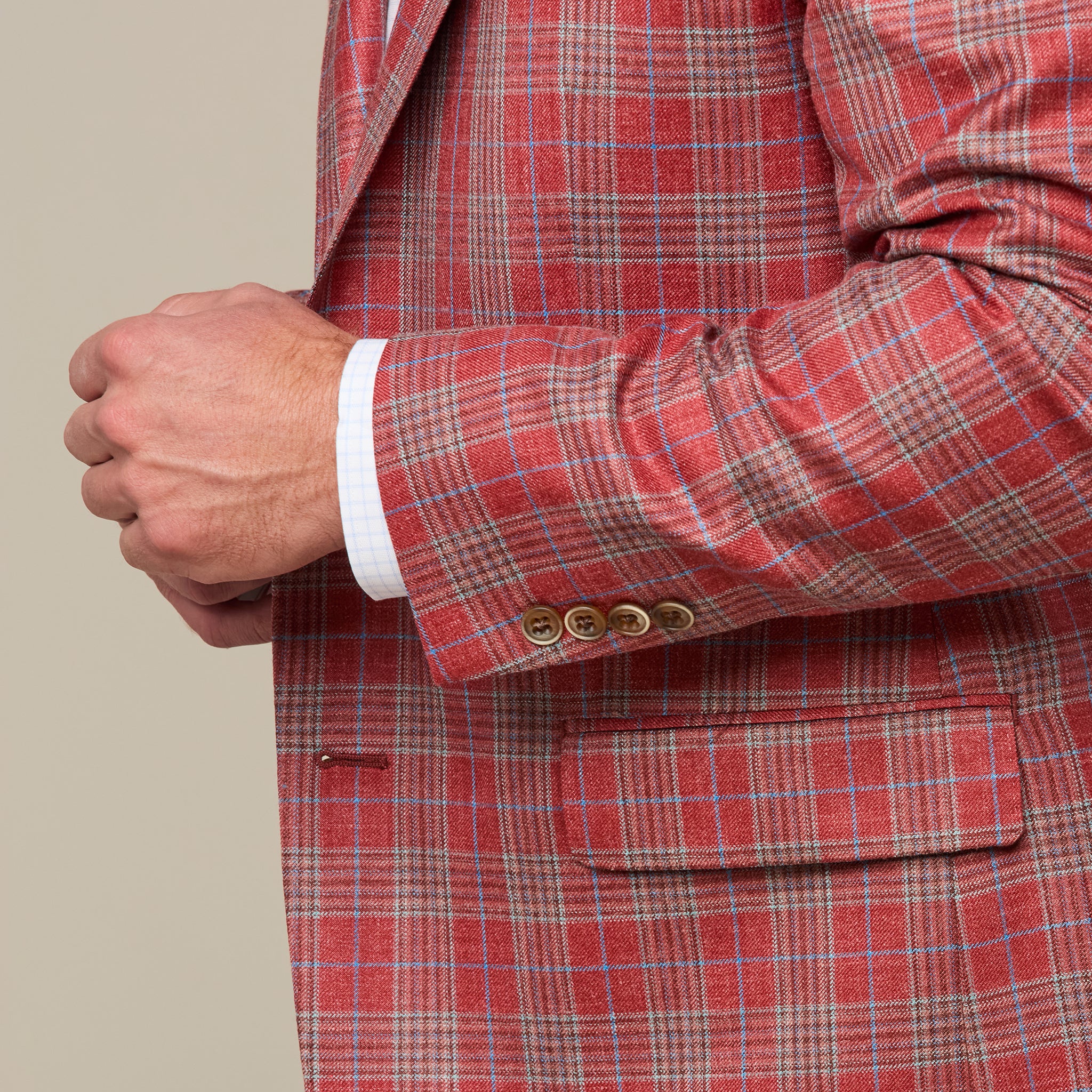 Lucchese Red/Blue Sport Coat - Shop now!