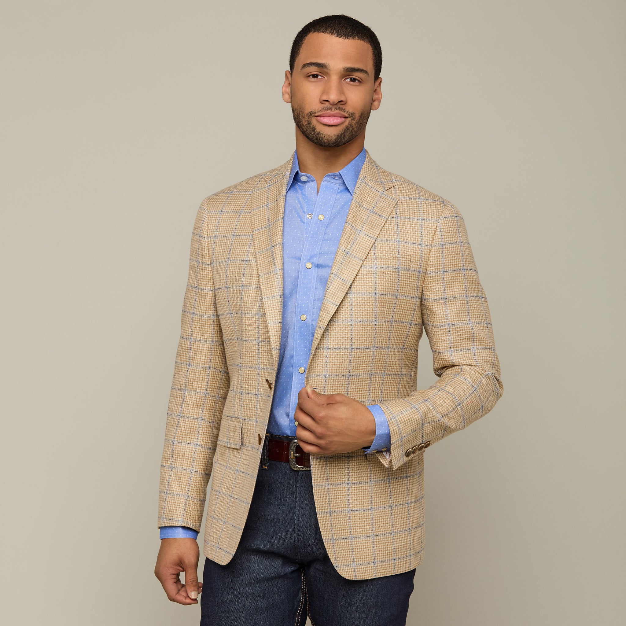 Lucchese Sport Coat - Beige