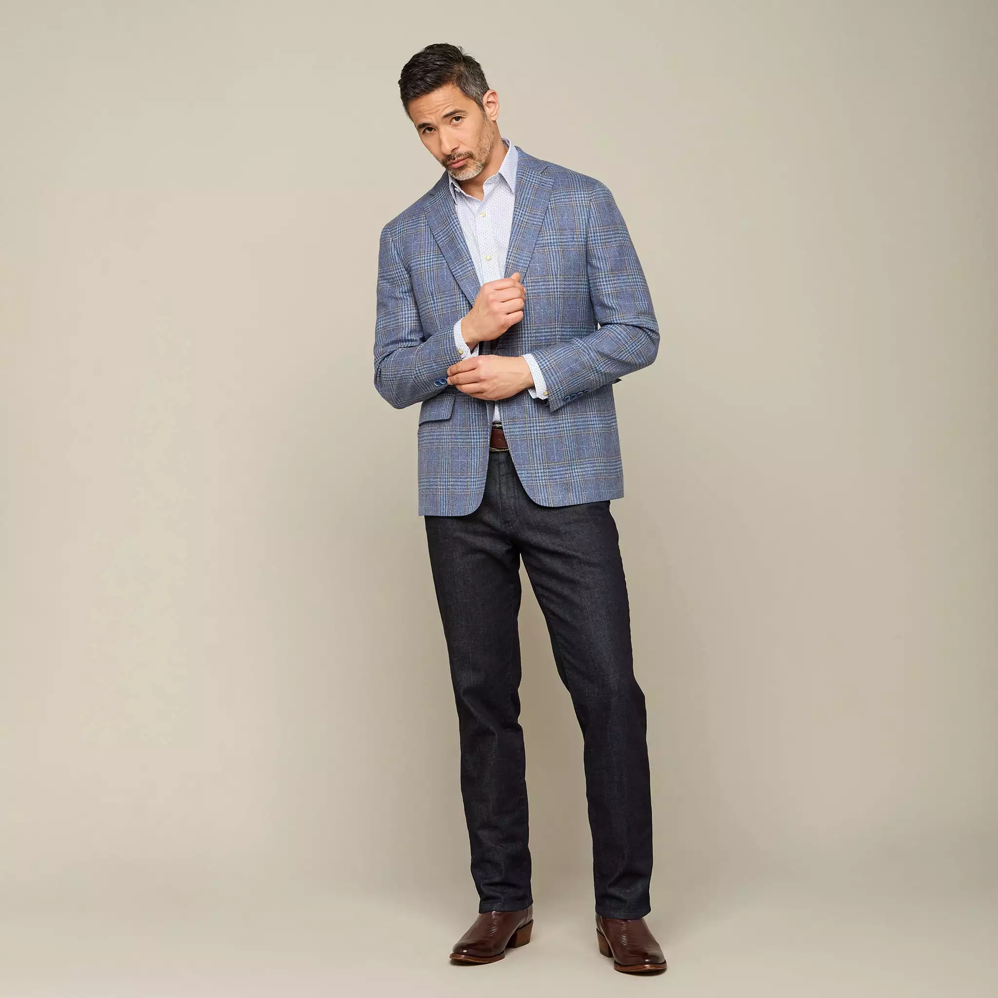 Lucchese Sport Coat - Denim Blue | Shop Now.