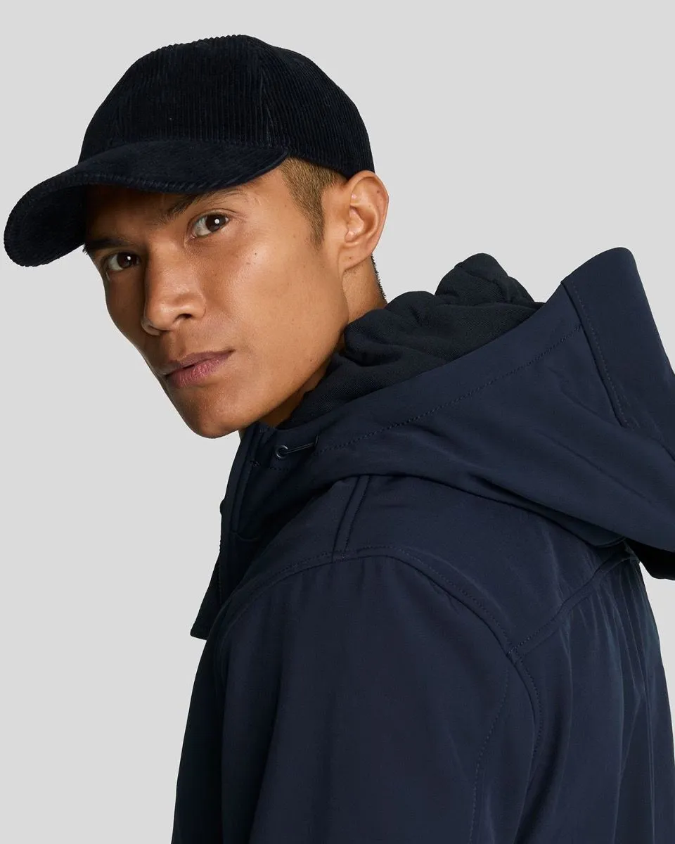 Lyle & Scott Dark Navy Fleece Back Softshell Jacket