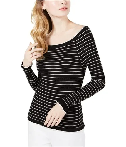 Maison Jules Striped Pullover Sweater Women's