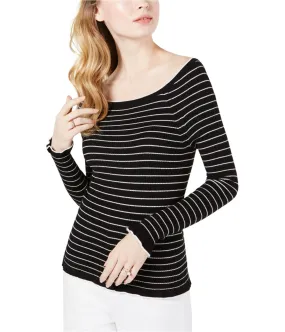 Maison Jules Striped Pullover Sweater Women's