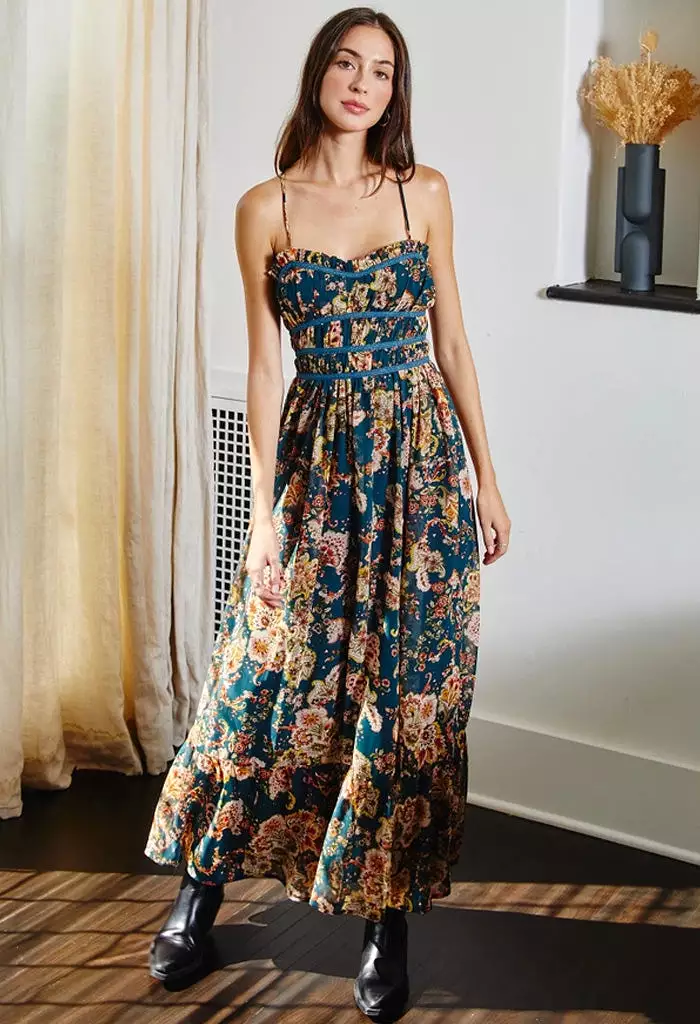 Maxi Dress, Evergreen.