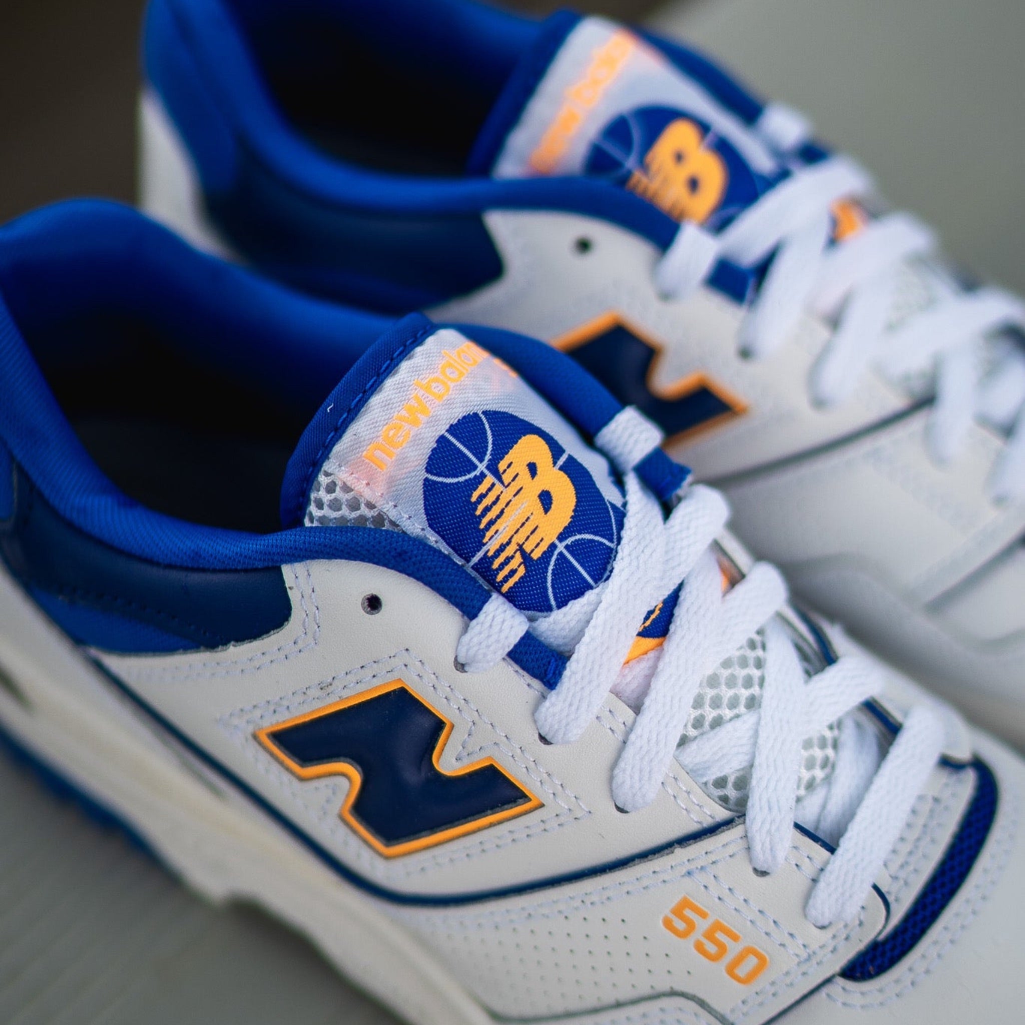 Mens New Balance 550 White Royal BB550WTN