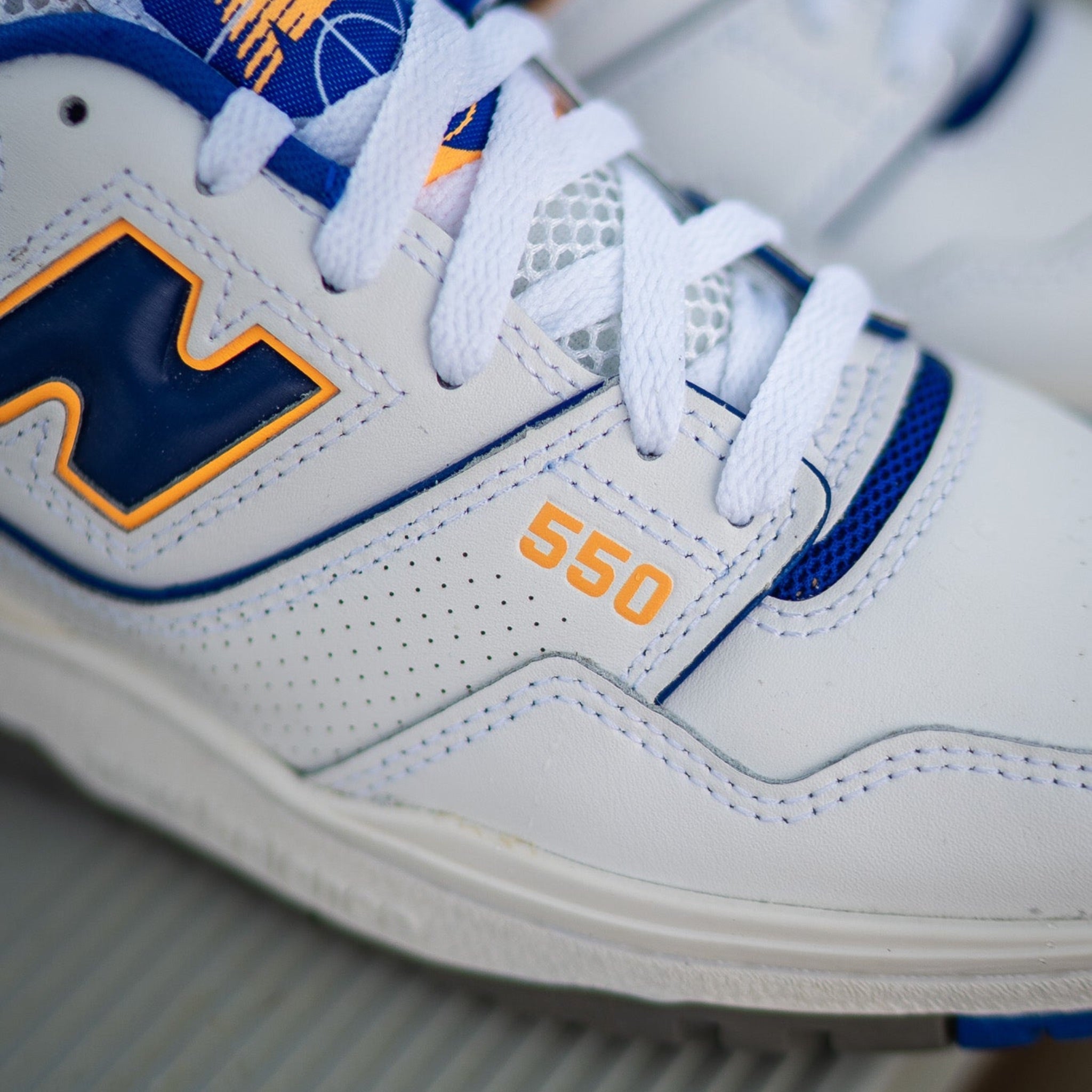 Mens New Balance 550 White Royal BB550WTN