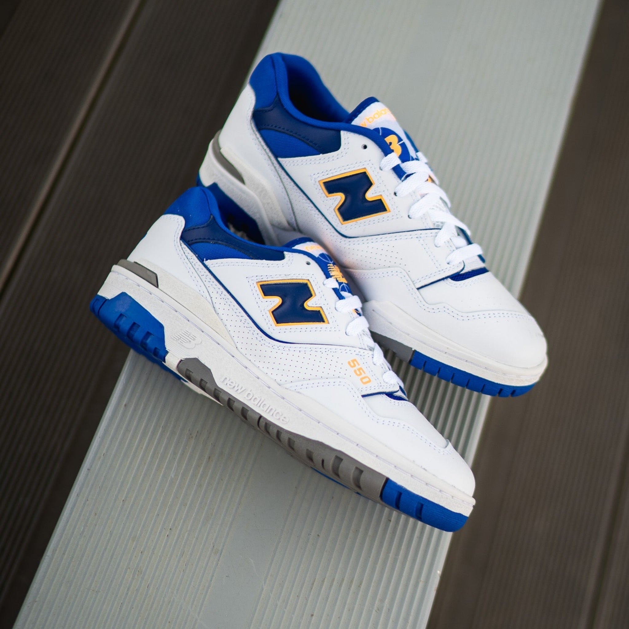 Mens New Balance 550 White Royal BB550WTN