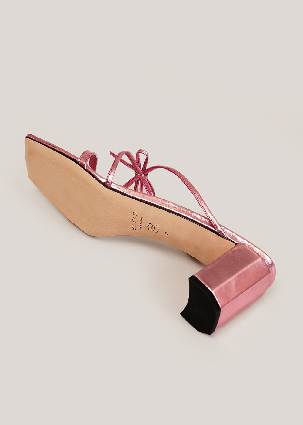 Metallic Pink June Sandals - Summer Beach Shoes