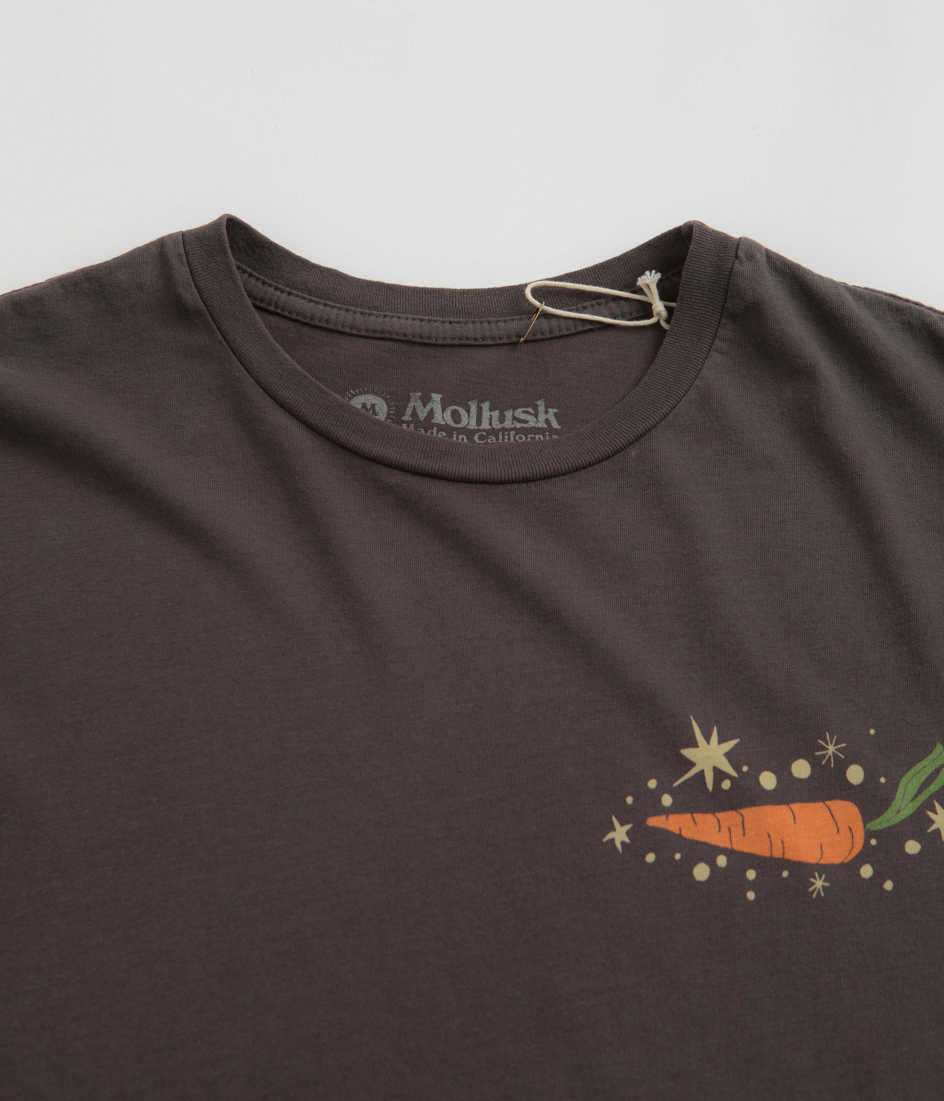 Mollusk Faded Black Veggie T-Shirt