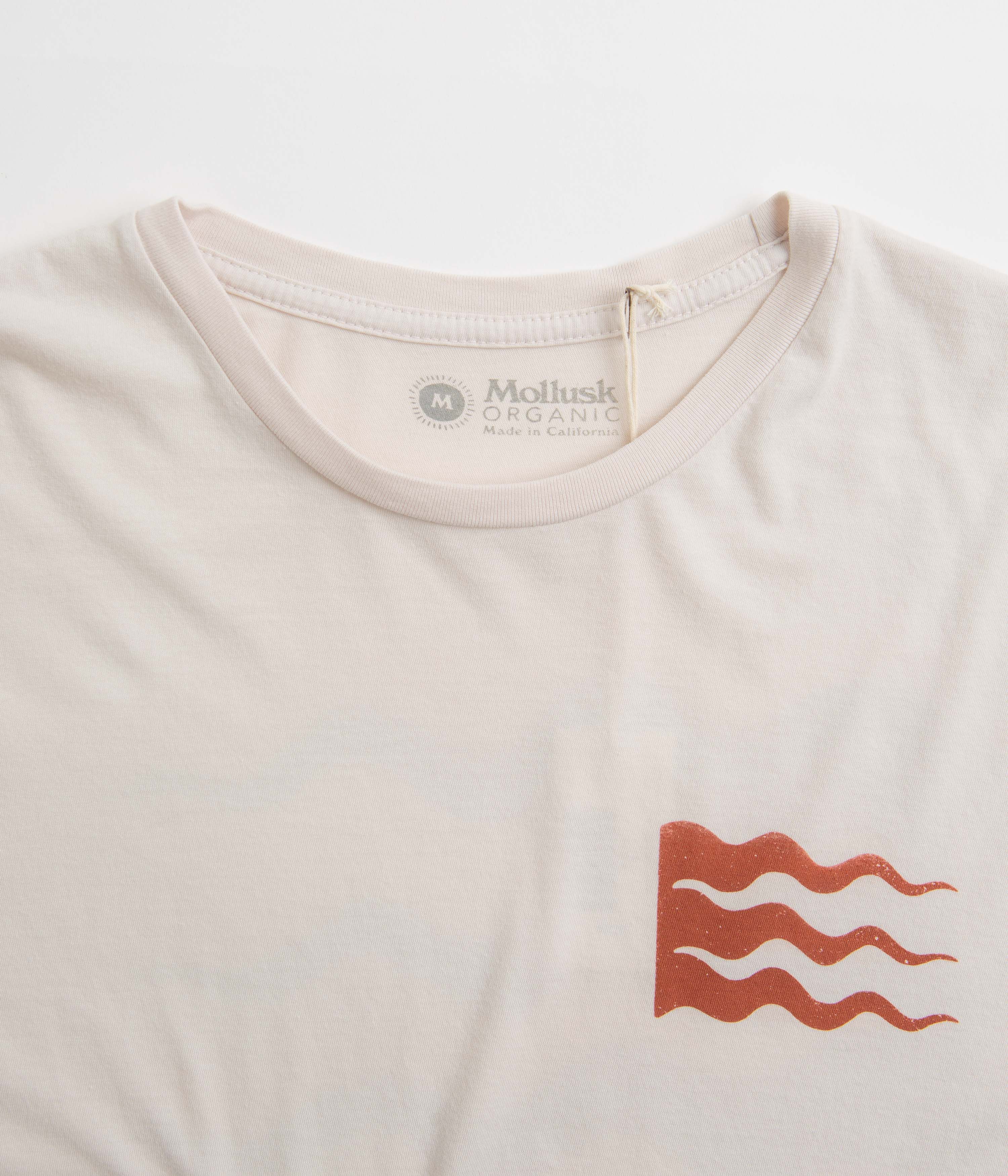 Mollusk Fair Wind T-Shirt - Fog - Buy Online