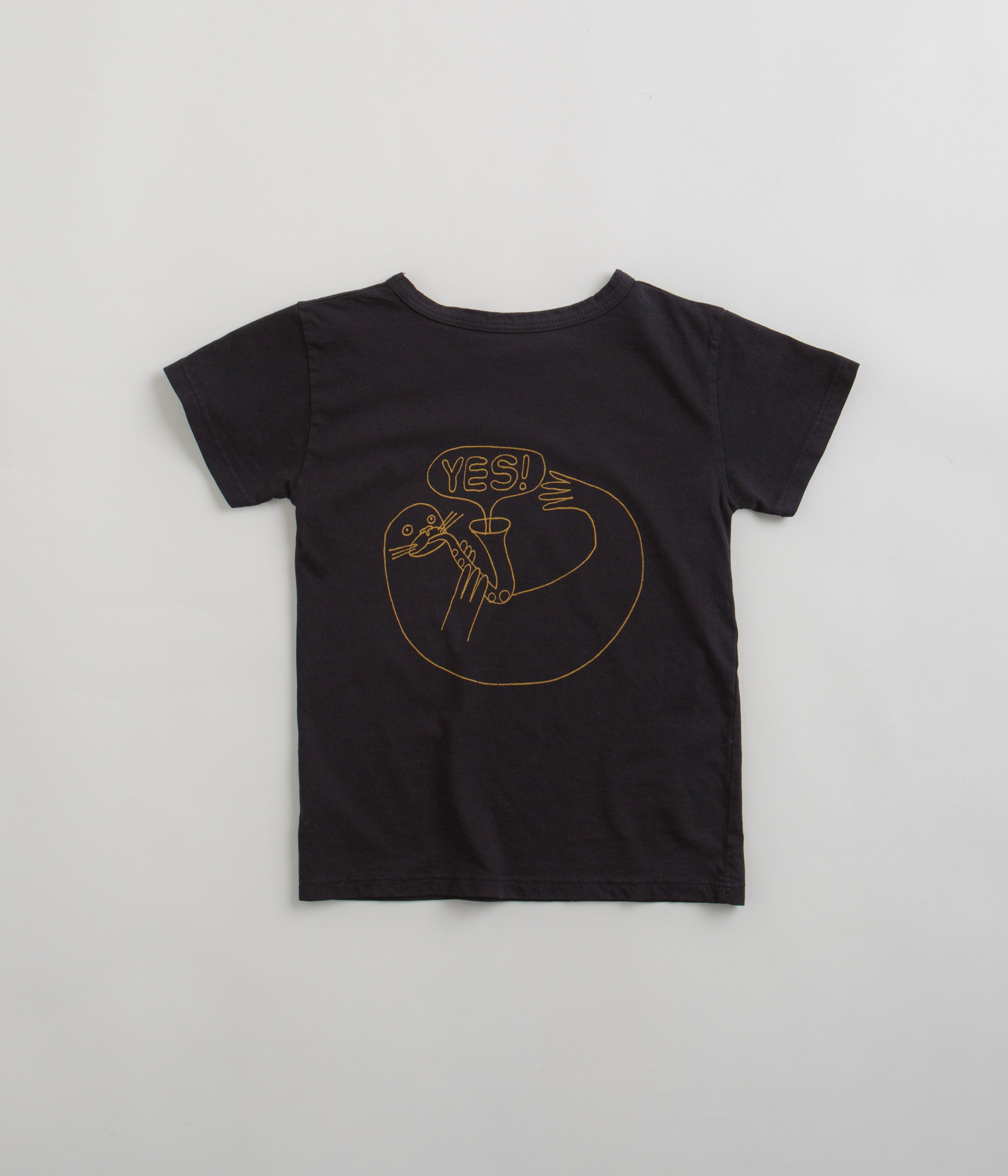 Mollusk Kids Black Indigo T-Shirt