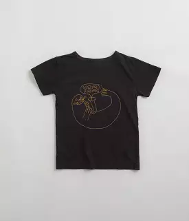 Mollusk Kids Black Indigo T-Shirt