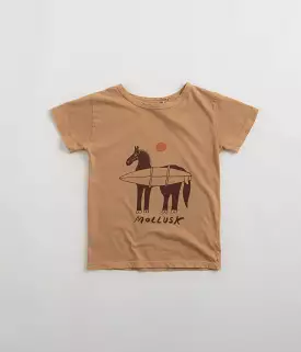 Mollusk Kid's Grazer T-Shirt - Tan Earth