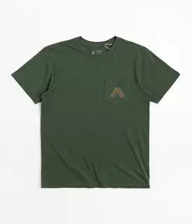 Mollusk Lattice Energy T-Shirt - Rover Green