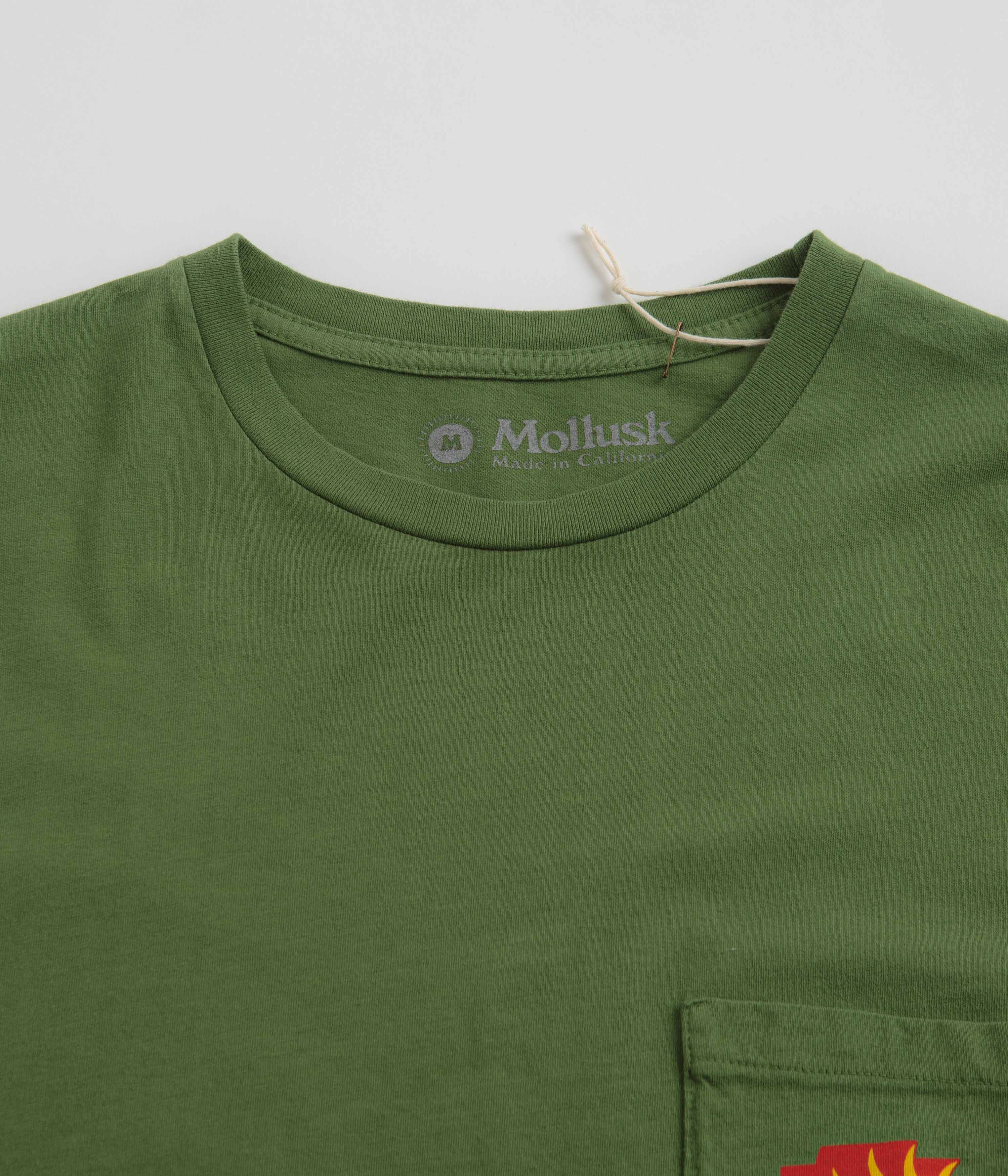 Mollusk Volta T-Shirt - Green|