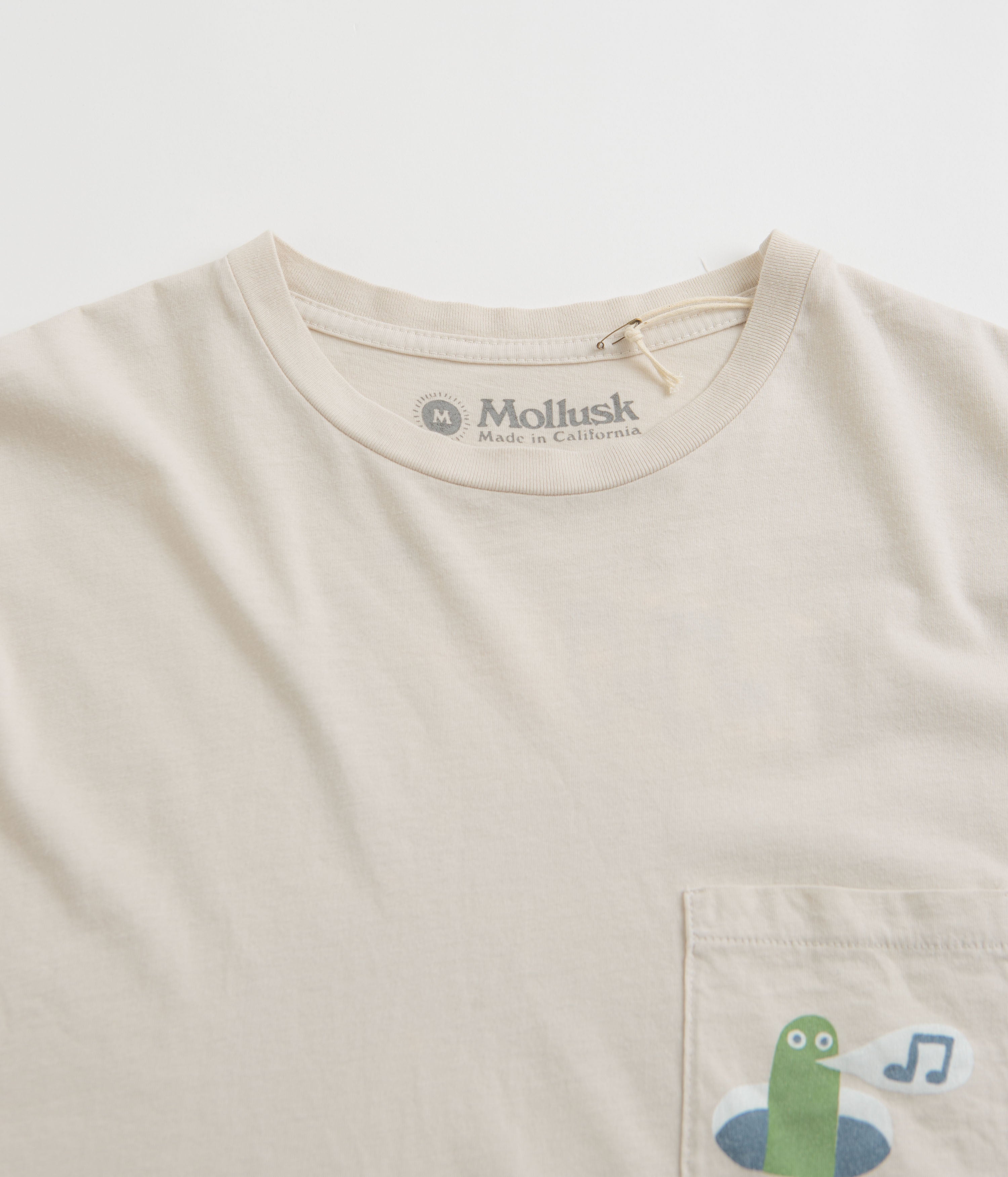 Mollusk Worm T-Shirt - Mist