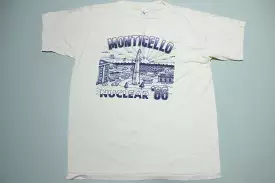 Monticello MN Nuclear 1986 Single Stitch T-Shirt - Vintage