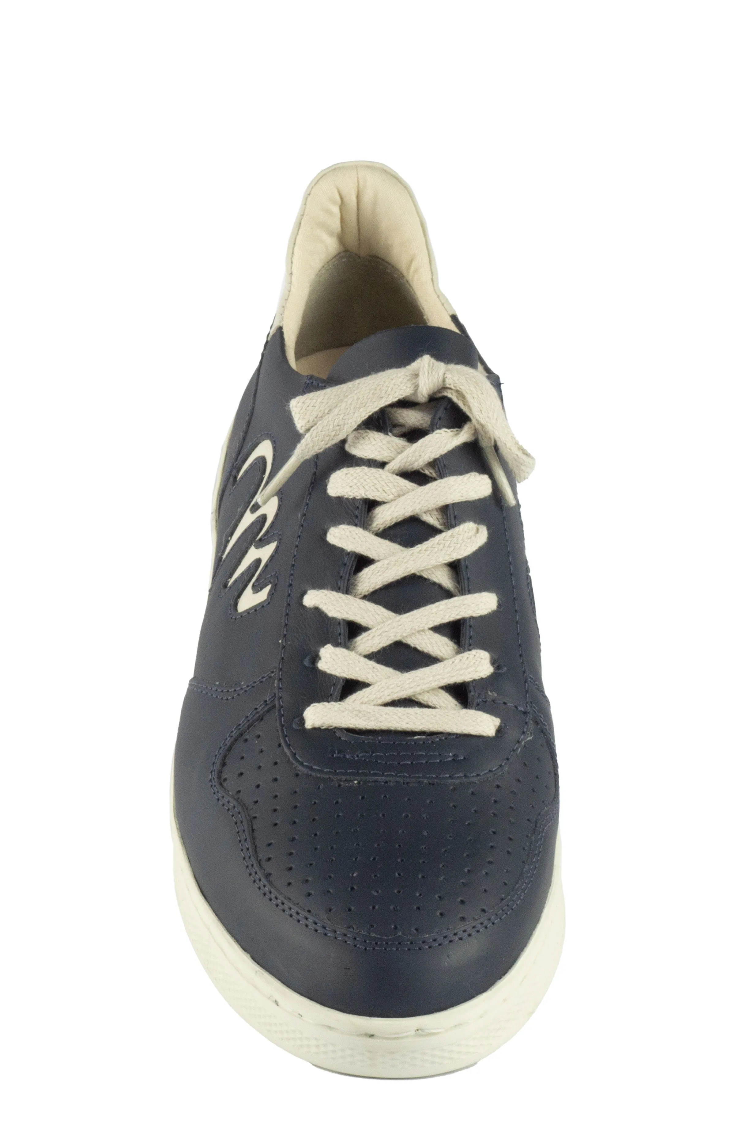 Movers Sandro Moscoloni Mark Blue Leather Men's Sneakers