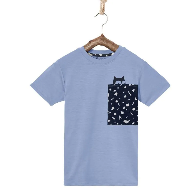 Namuk Pluto Merino Pocket T-Shirt - Maglia merino - Bambino