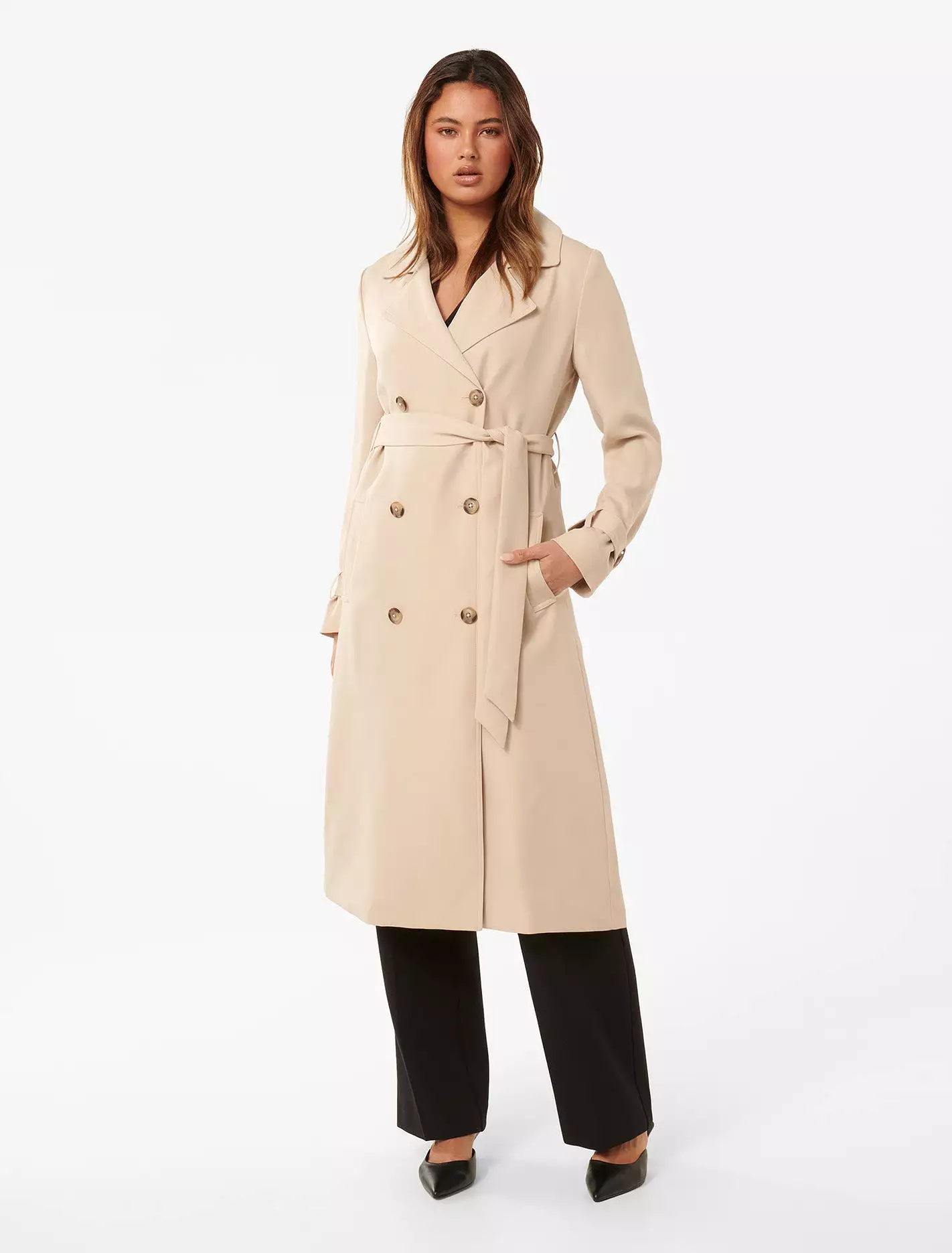 Natasha Slim Trench Coat