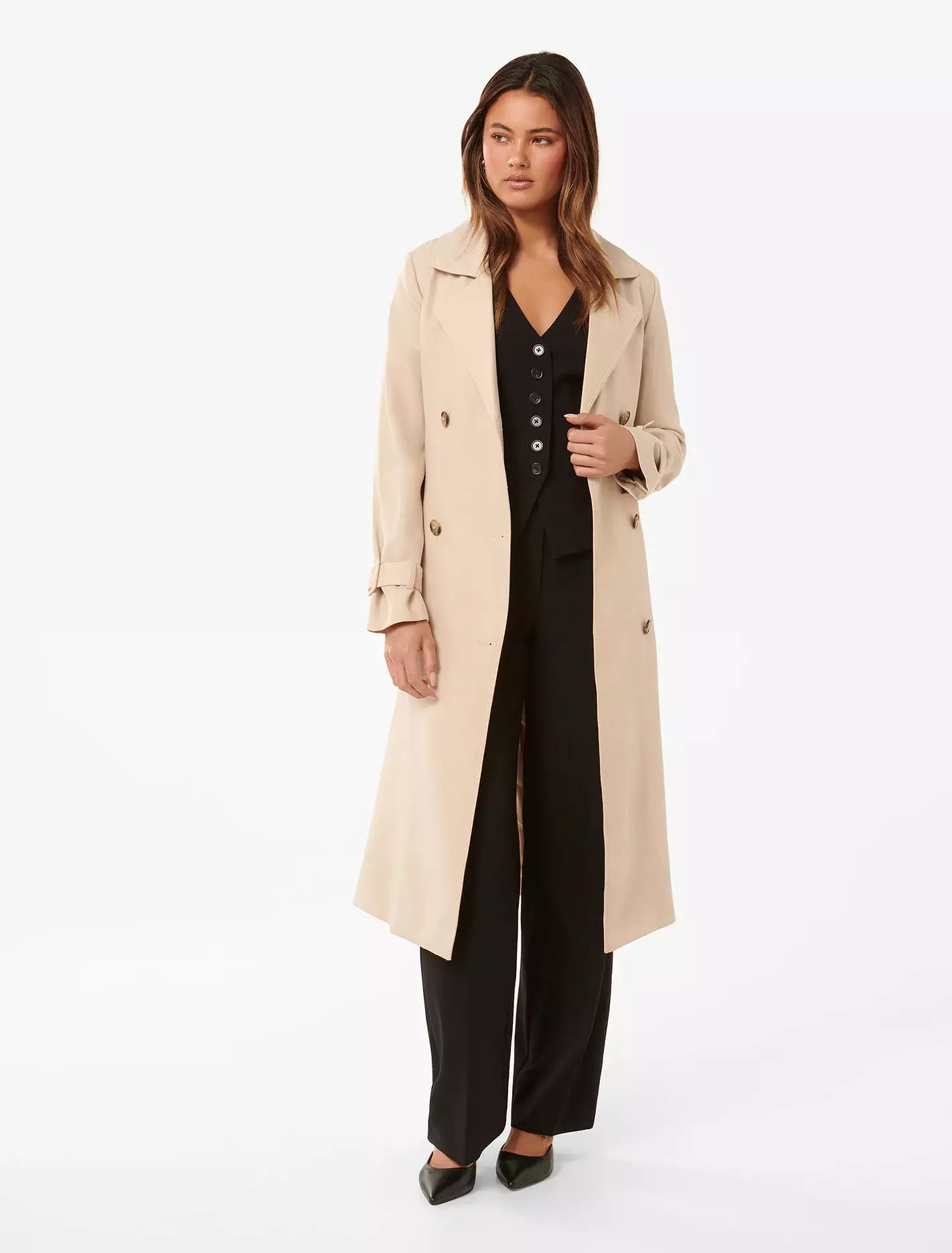 Natasha Slim Trench Coat