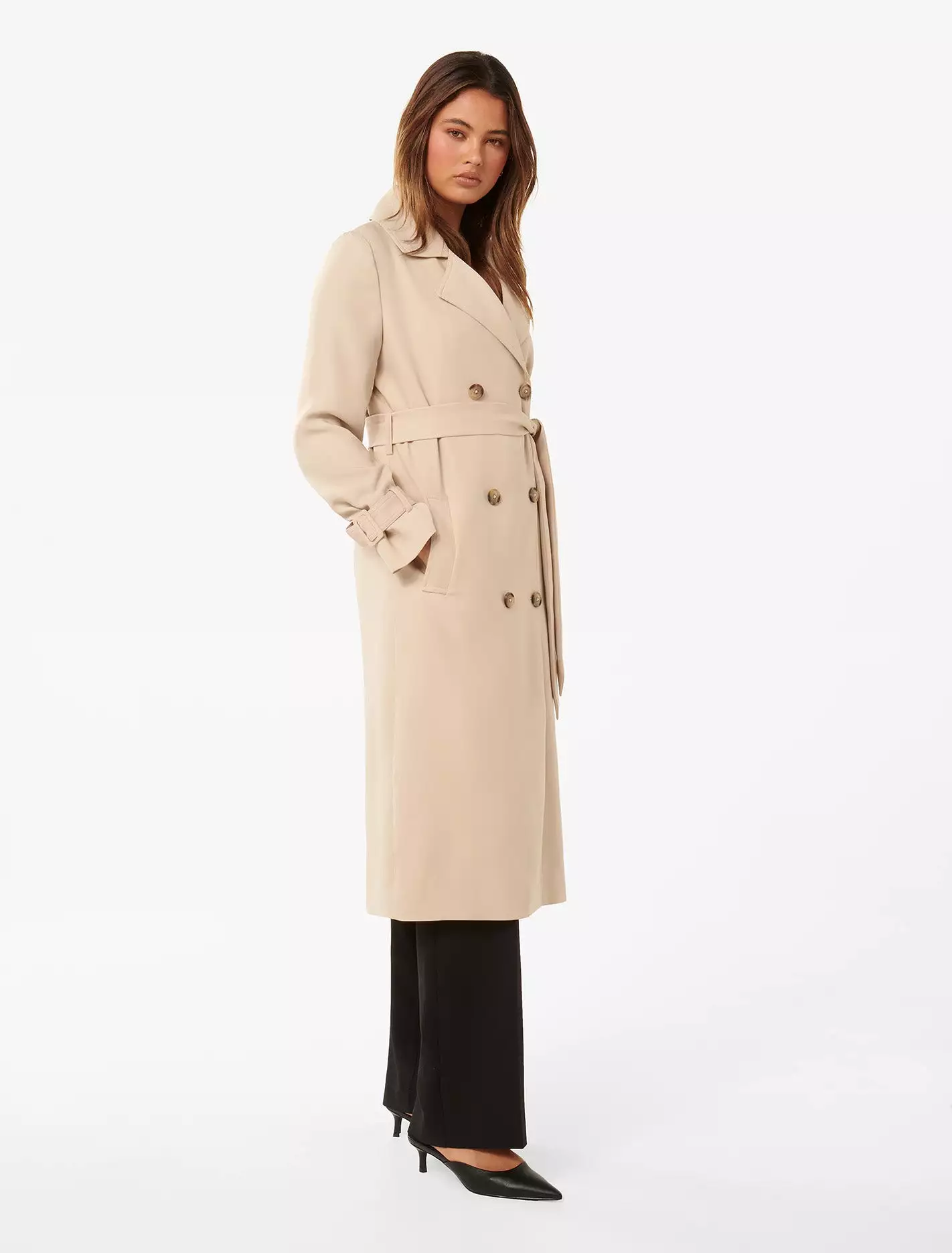 Natasha Slim Trench Coat