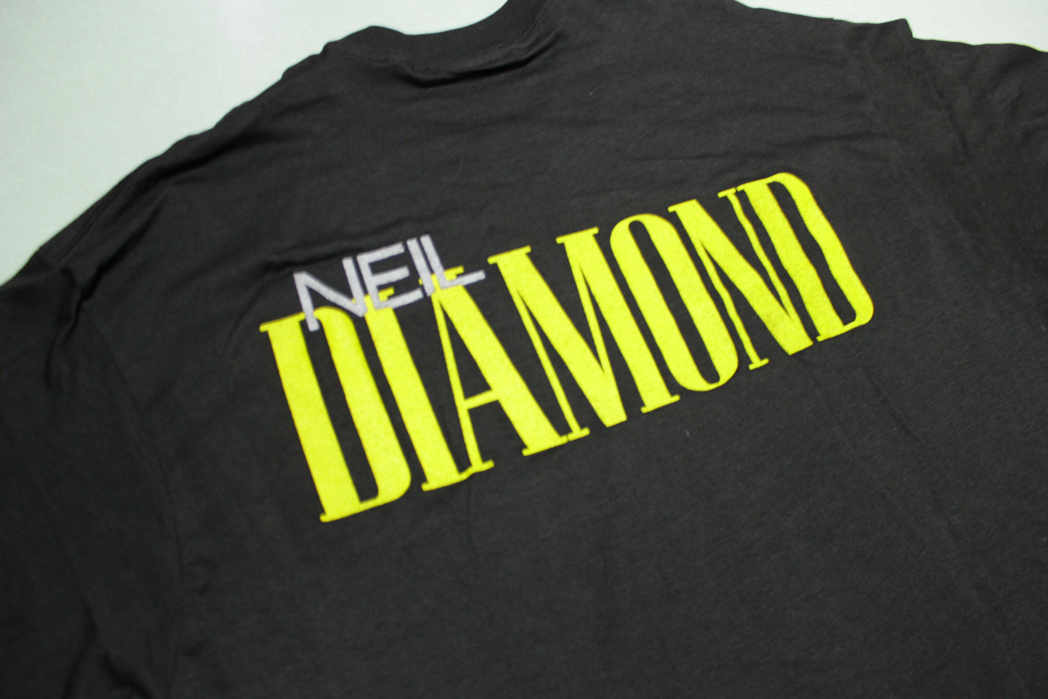 Neil Diamond 80's T-Shirt Spring Ford Single Stitch Deadstock USA